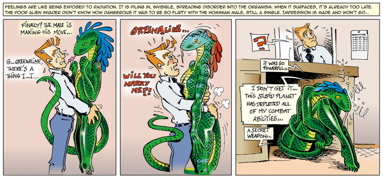 Greenaline Comics by Vladcorail