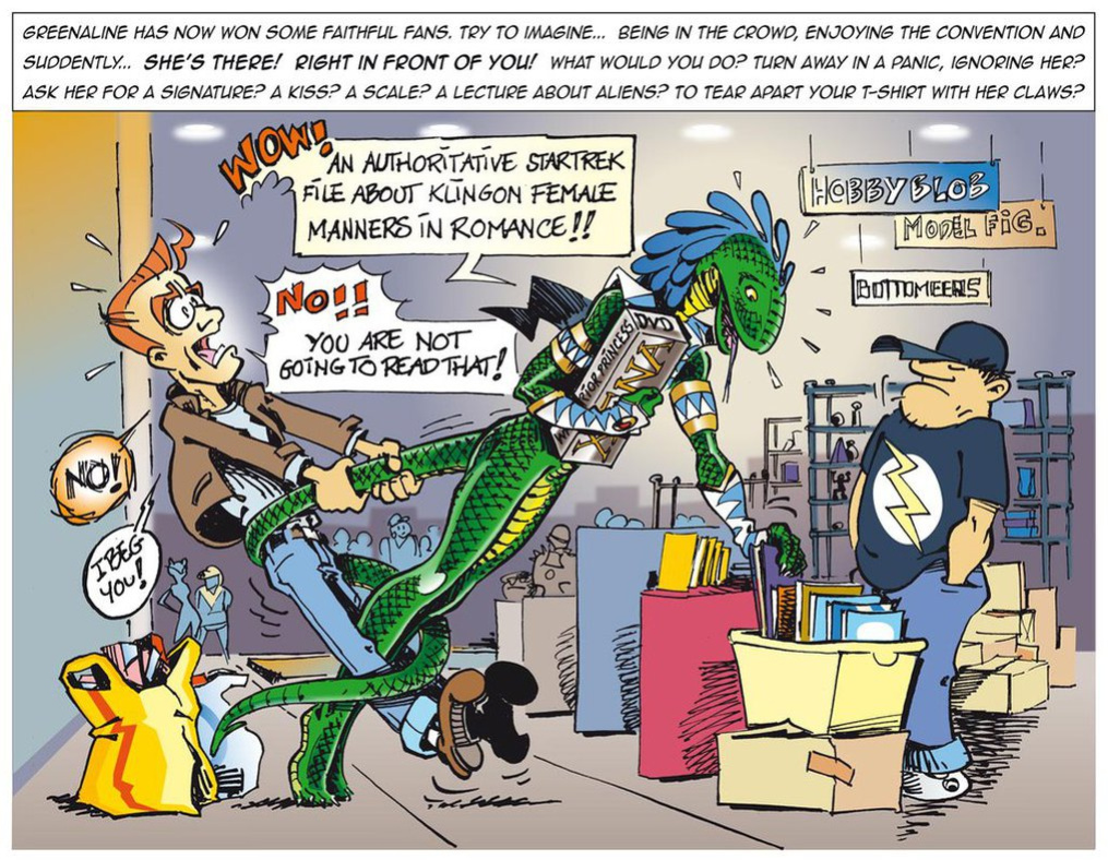 Greenaline Comics by Vladcorail