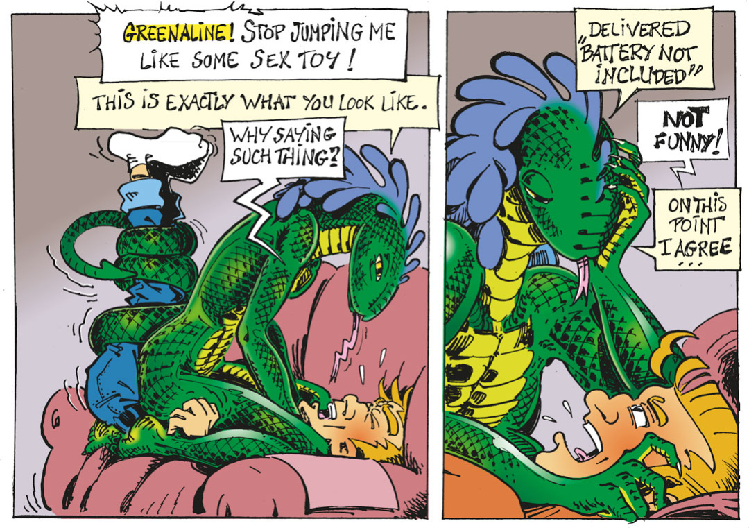 Greenaline Comics by Vladcorail