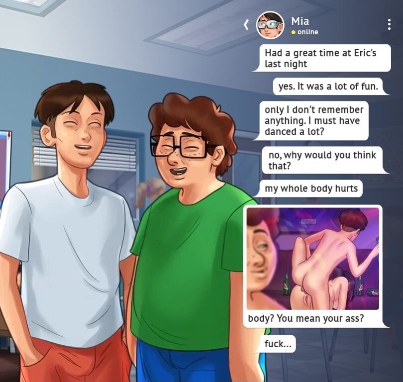 summertime saga chats