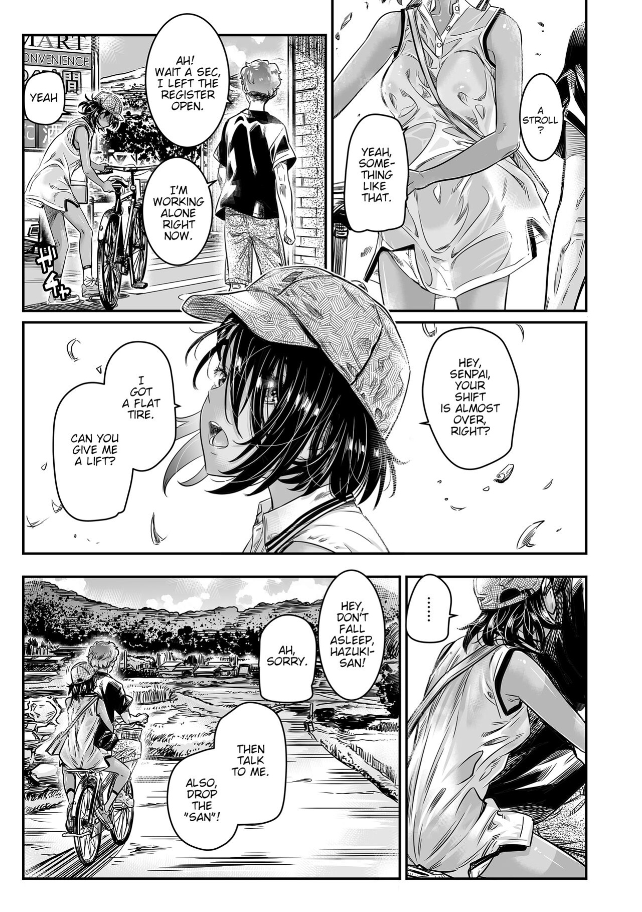 [Burning Shimai (MARUTA)] Hiyake no Bitch Shoujo wa, Doutei no Senpai o Yagai Sex ni Sasou [R_363]