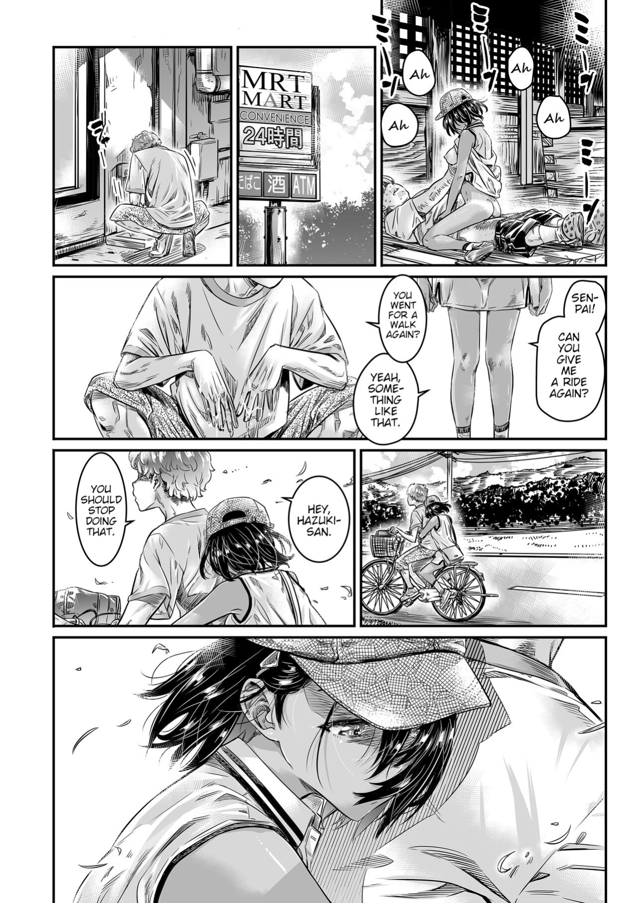 [Burning Shimai (MARUTA)] Hiyake no Bitch Shoujo wa, Doutei no Senpai o Yagai Sex ni Sasou [R_363]