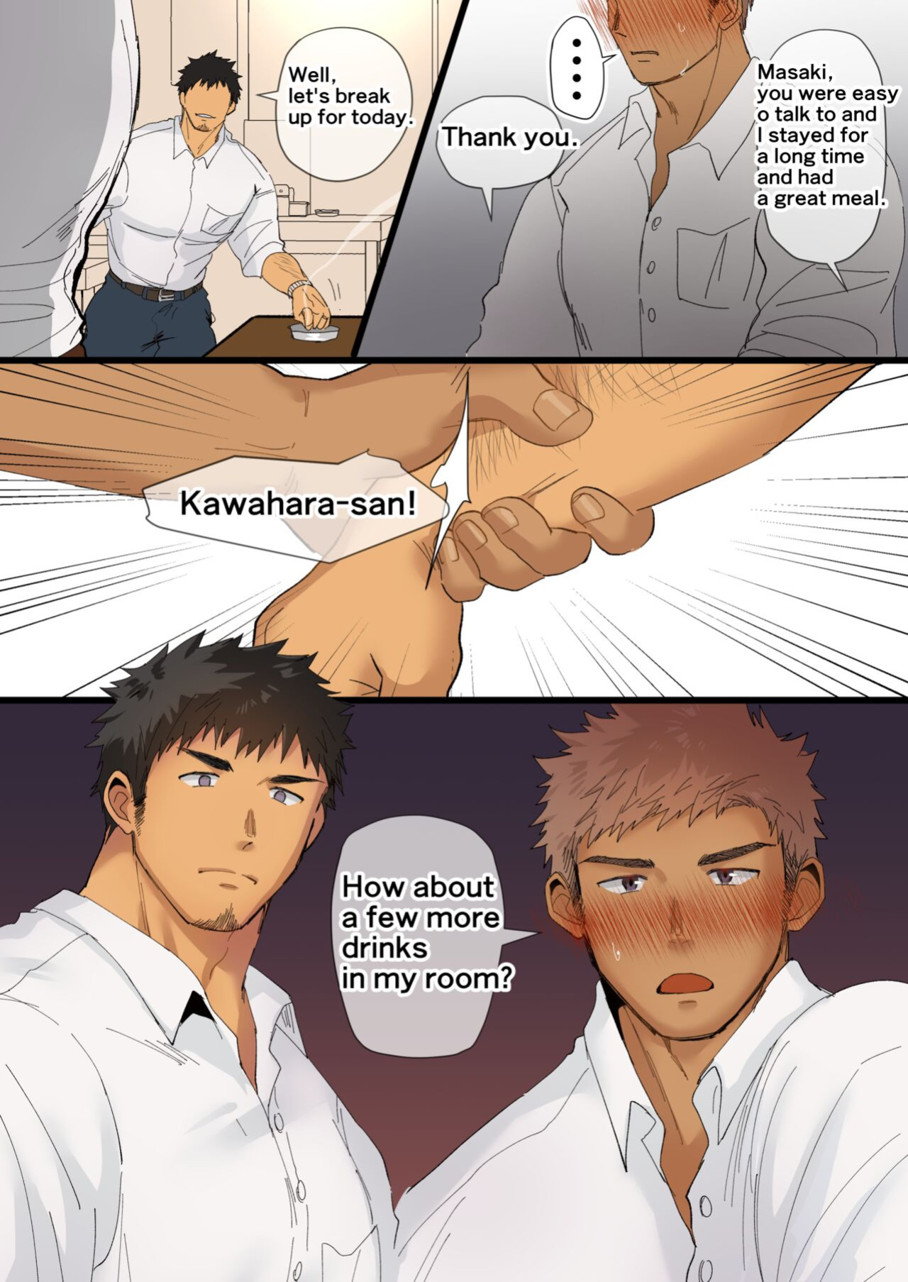 [Suikanotane (Hashikure Tarou)] I Met An Older Man On A Business Trip...