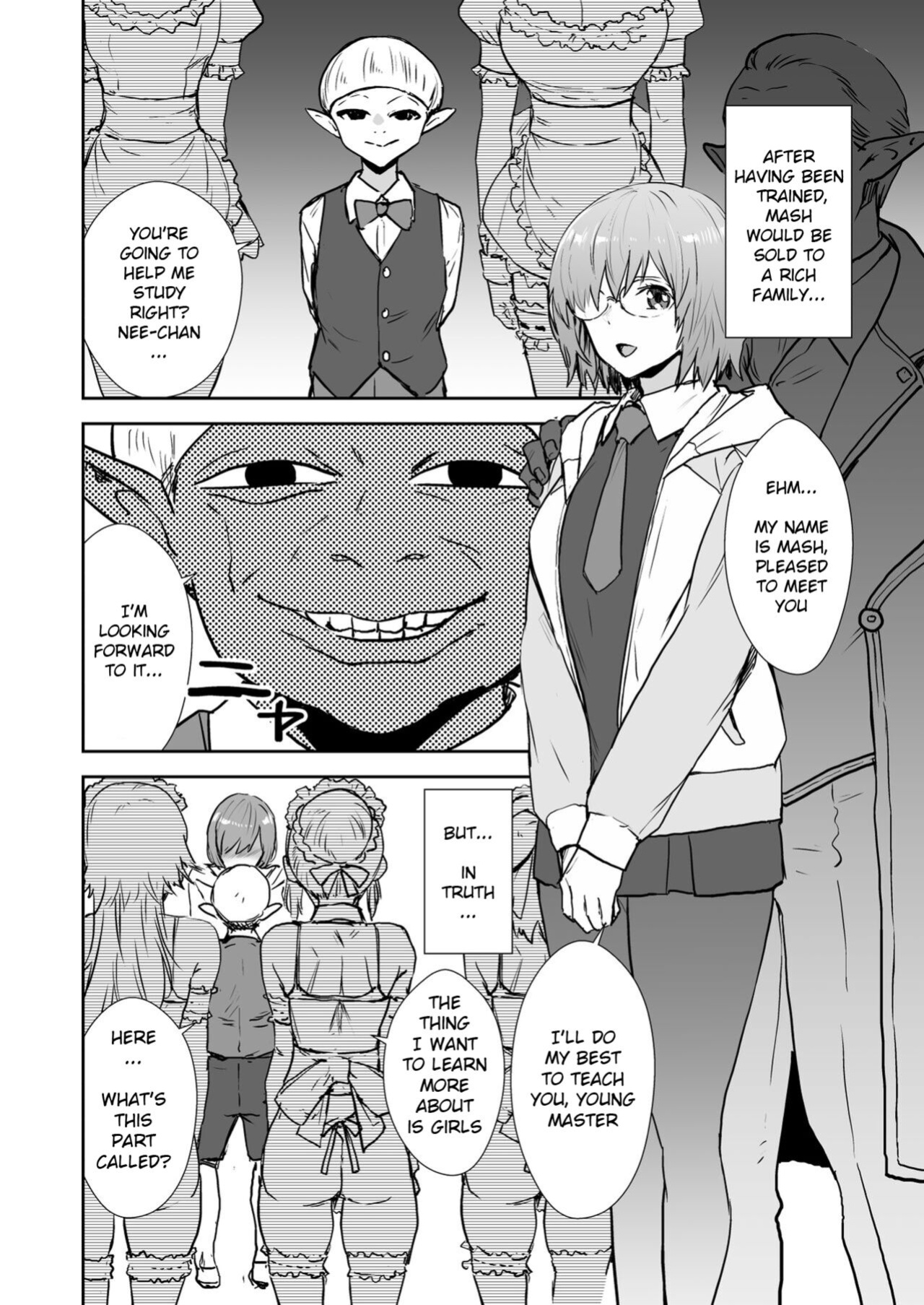 [Manga Super (Nekoi Mie)] Mash to Are suru Ningen Bokujo (Fate/Grand Order)