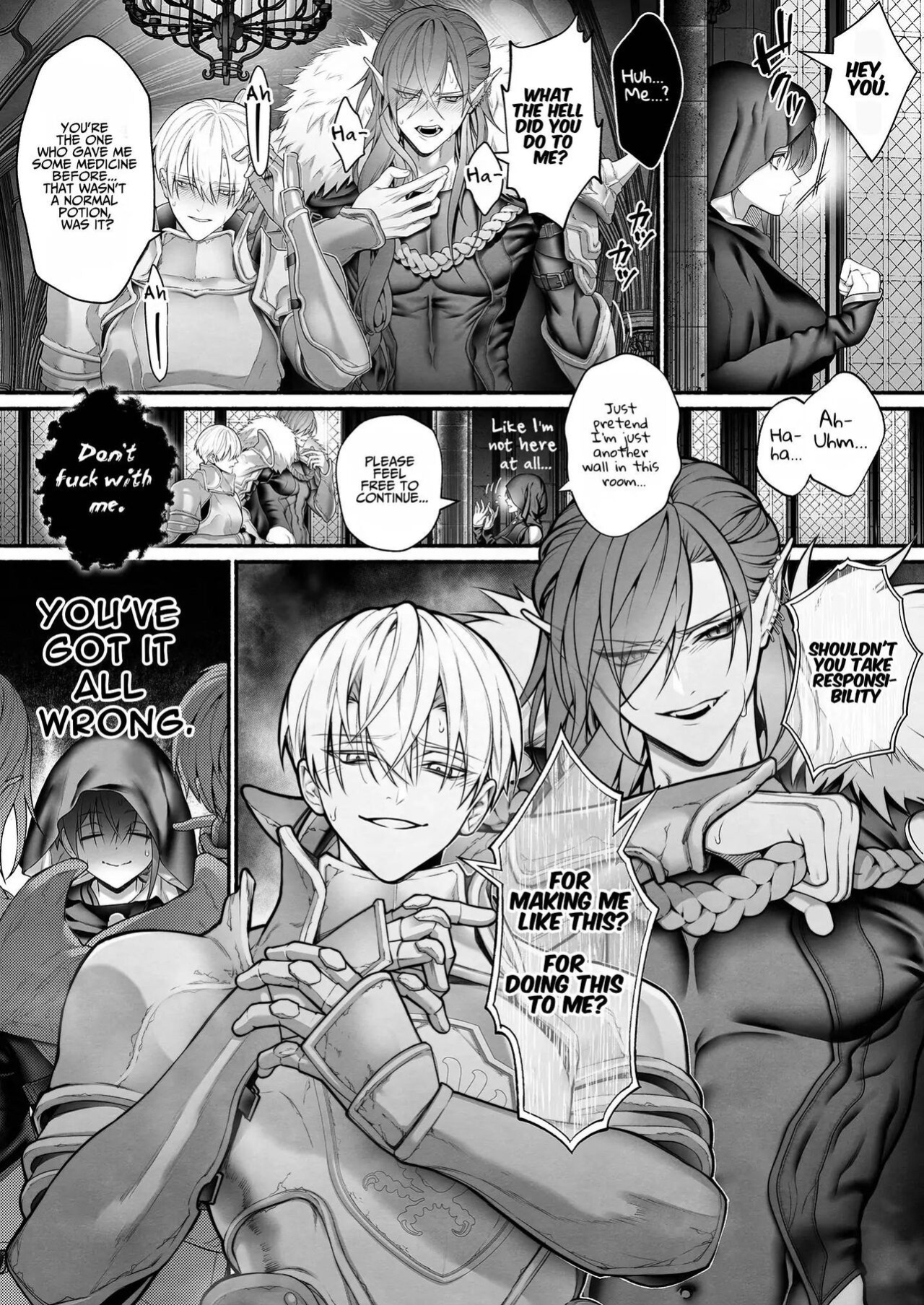 [OVERKILL (Bita)] Tensei Shita node Kyousei Hatsujou Mahou de Sekai Heiwa o Mezashimasu | I Cast "Force Estrus" for World Peace!