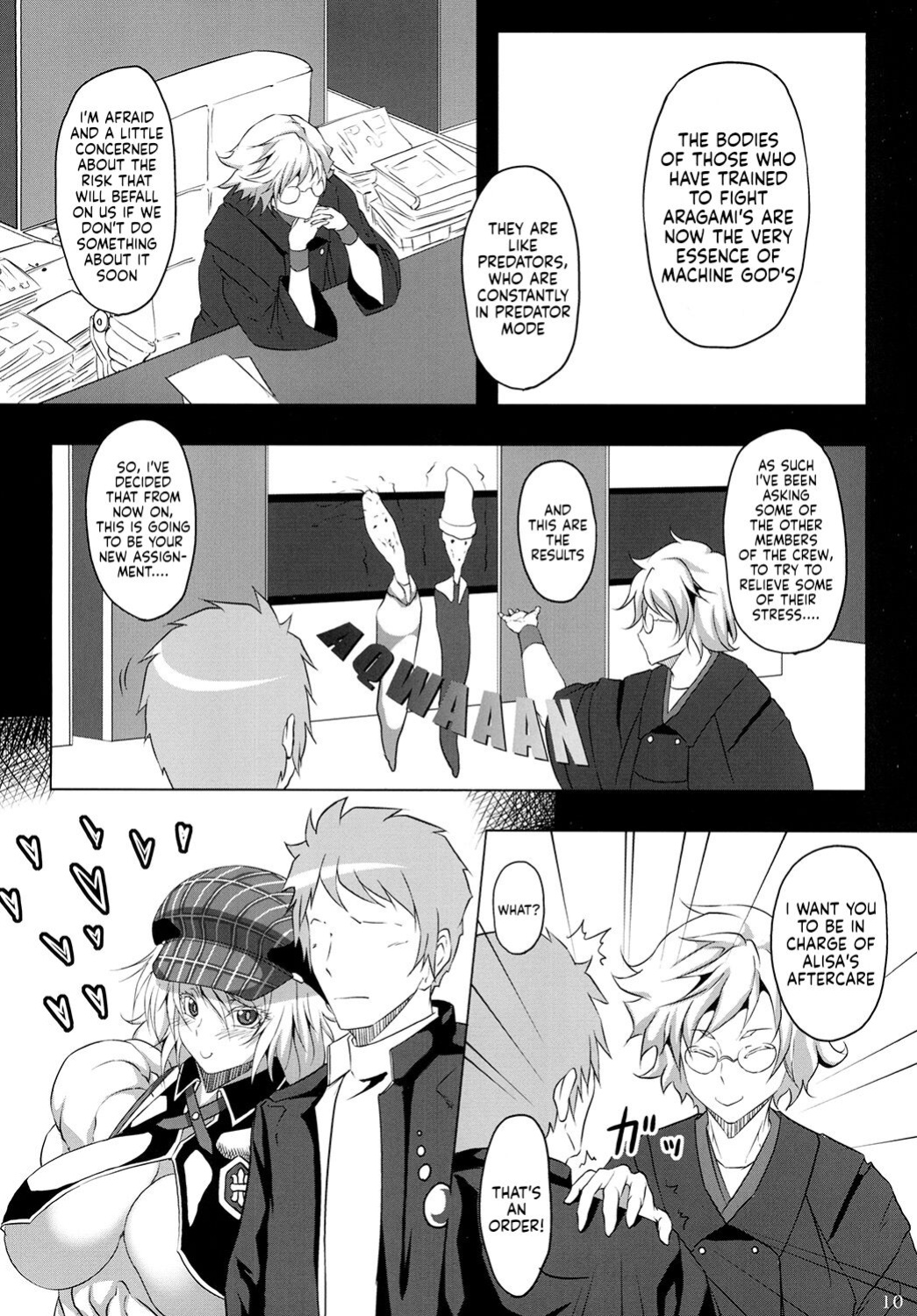 (C85) [Mama ni wa Naisho (Plasma Beach)] Hoshokukei Joshi (God Eater)