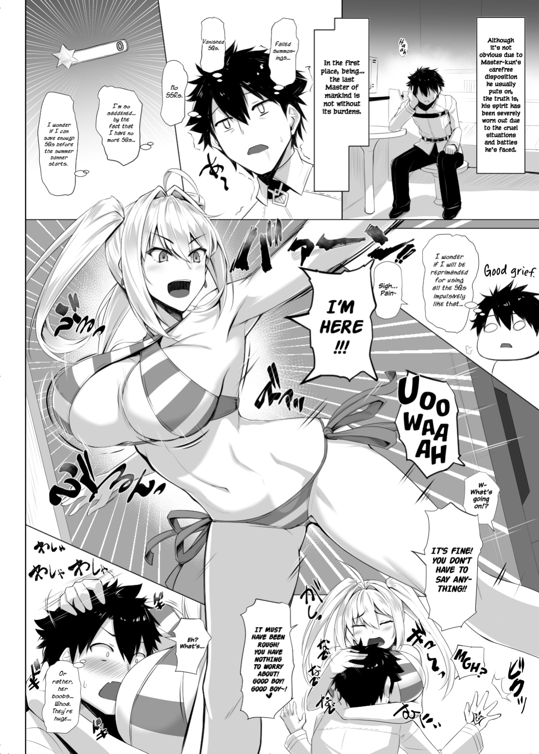 [Kuroshiro Desire (Akitsuki Karasu)] Bebe Nero (Fate/Grand Order) {Hennojin}