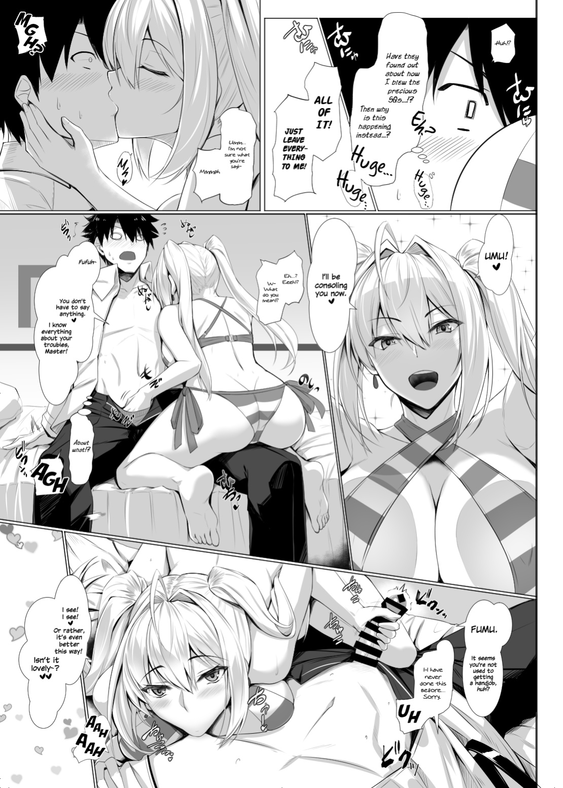 [Kuroshiro Desire (Akitsuki Karasu)] Bebe Nero (Fate/Grand Order) {Hennojin}