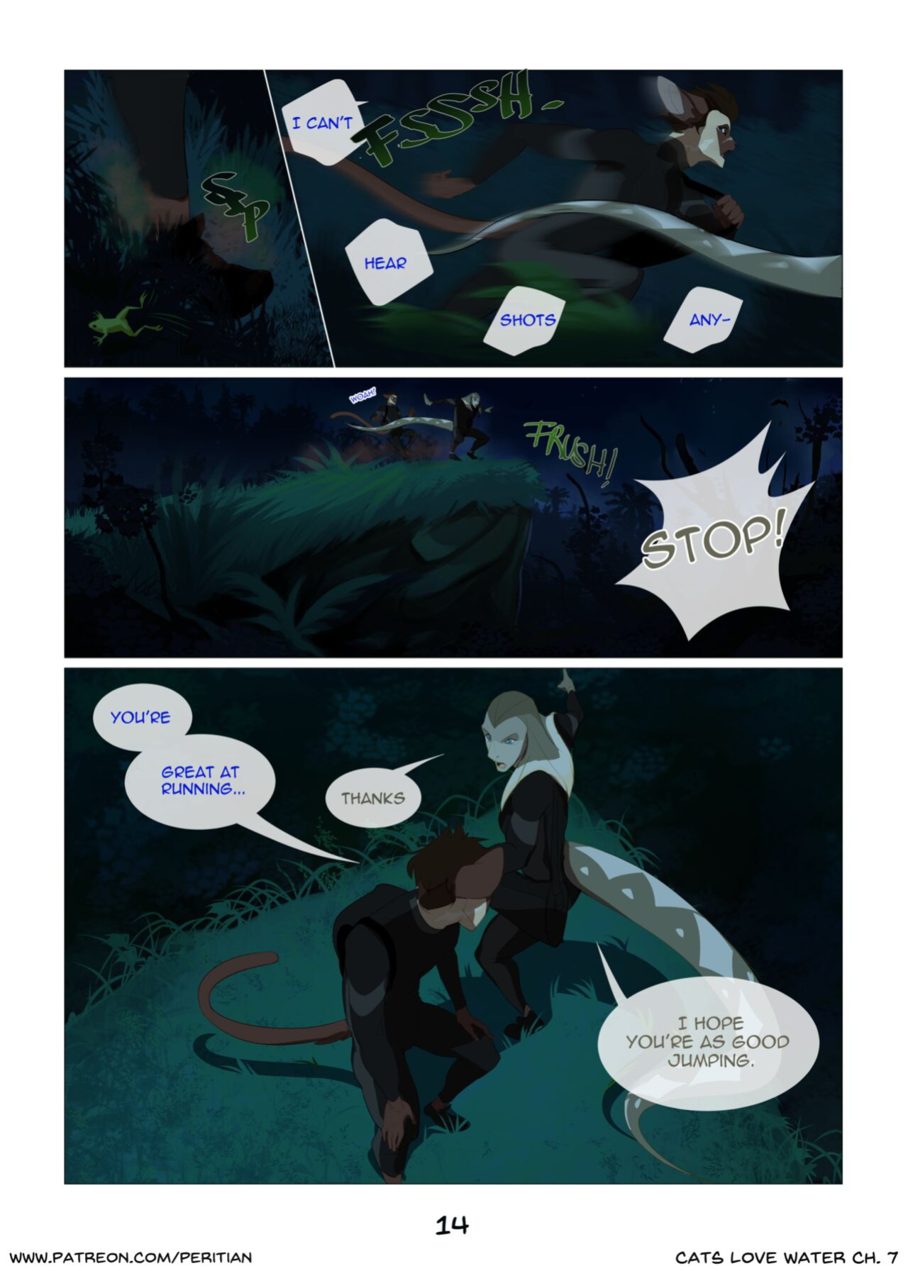 [Peritian] Cats love water 7
