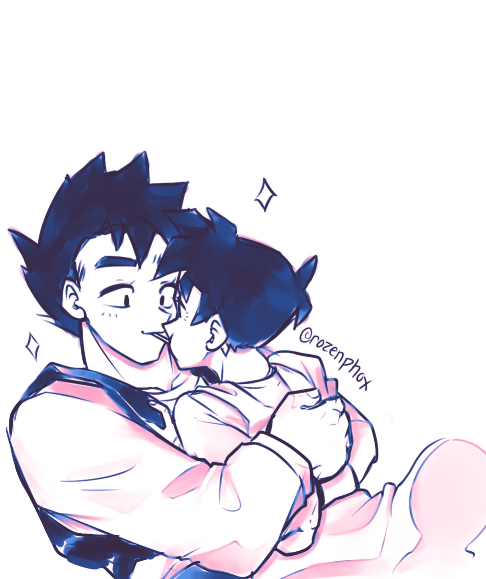 [Puffphox] Puffphox artwork mix with Gohan x Videl one shot comic