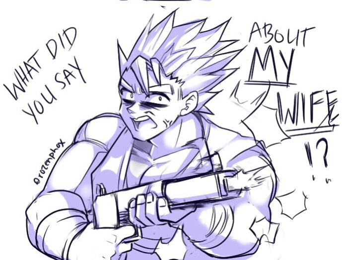 [Puffphox] Puffphox artwork mix with Gohan x Videl one shot comic