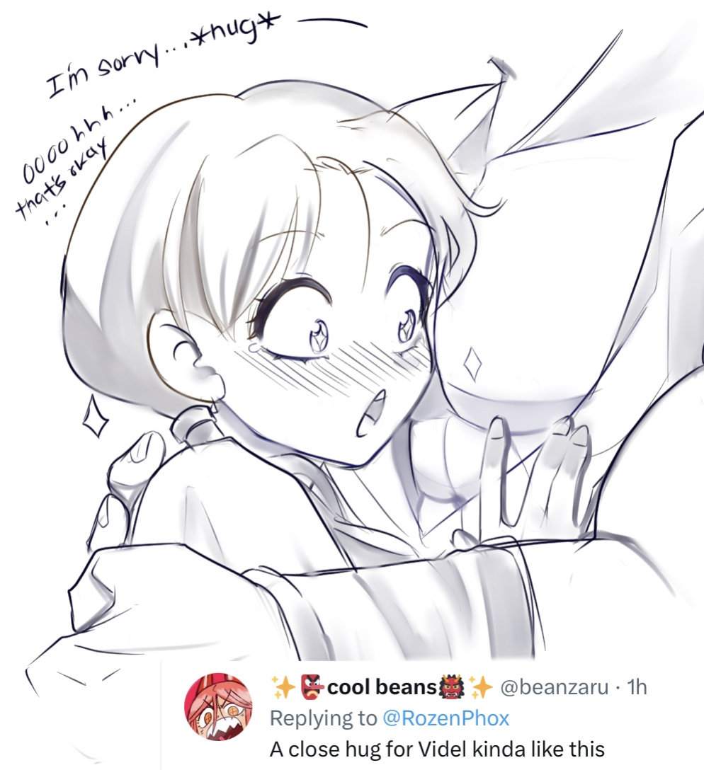 [Puffphox] Puffphox artwork mix with Gohan x Videl one shot comic