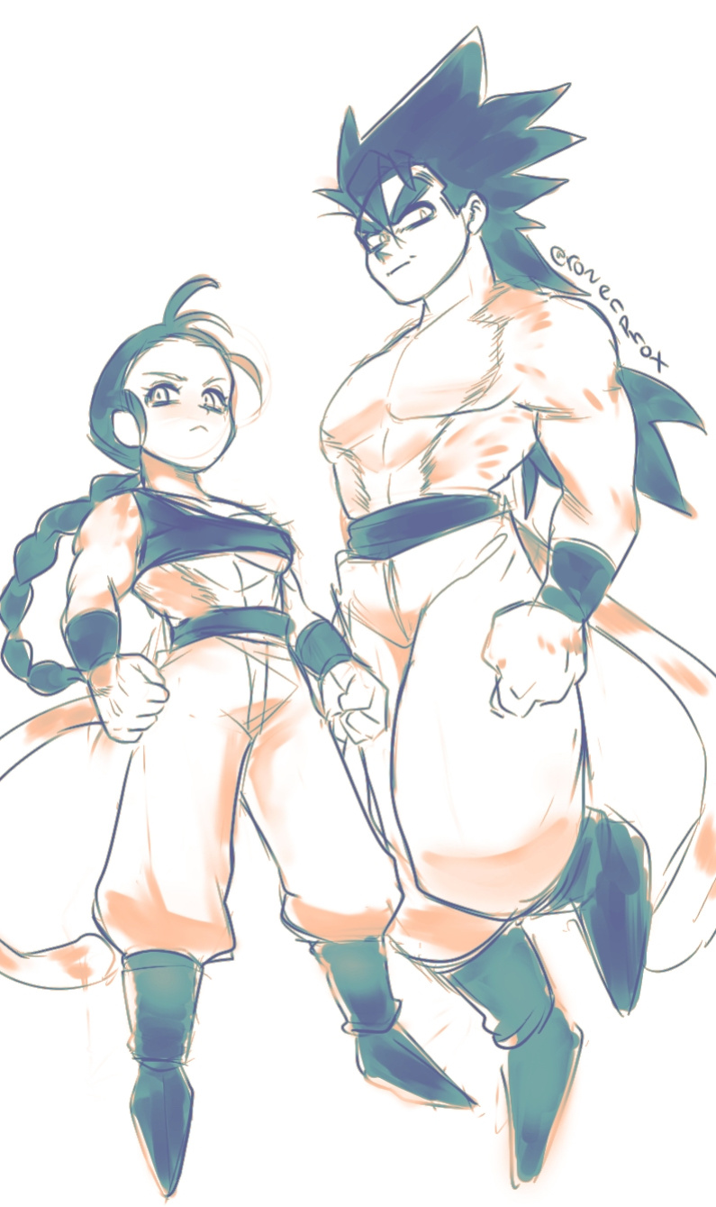 [Puffphox] Puffphox artwork mix with Gohan x Videl one shot comic