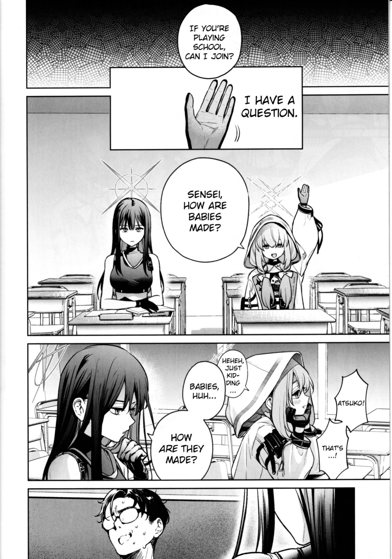 (C101) [Ozitan Yasan (Mameojitan)] Saori to Atsuko ni Obenkyou Oshieru Hon | A Book About Teaching Saori and Atsuko How to Study (Blue Archive) [Douzo Lad Translations]