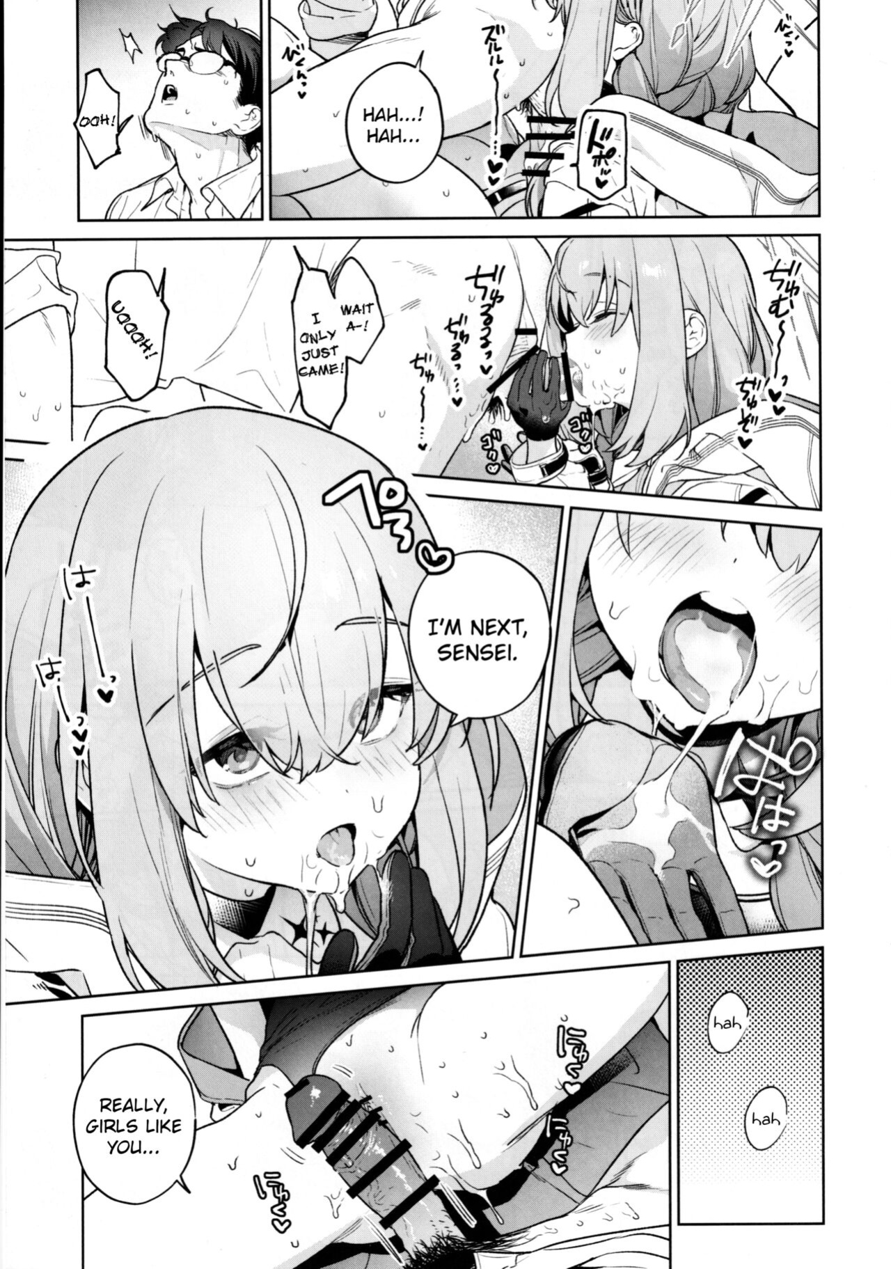(C101) [Ozitan Yasan (Mameojitan)] Saori to Atsuko ni Obenkyou Oshieru Hon | A Book About Teaching Saori and Atsuko How to Study (Blue Archive) [Douzo Lad Translations]