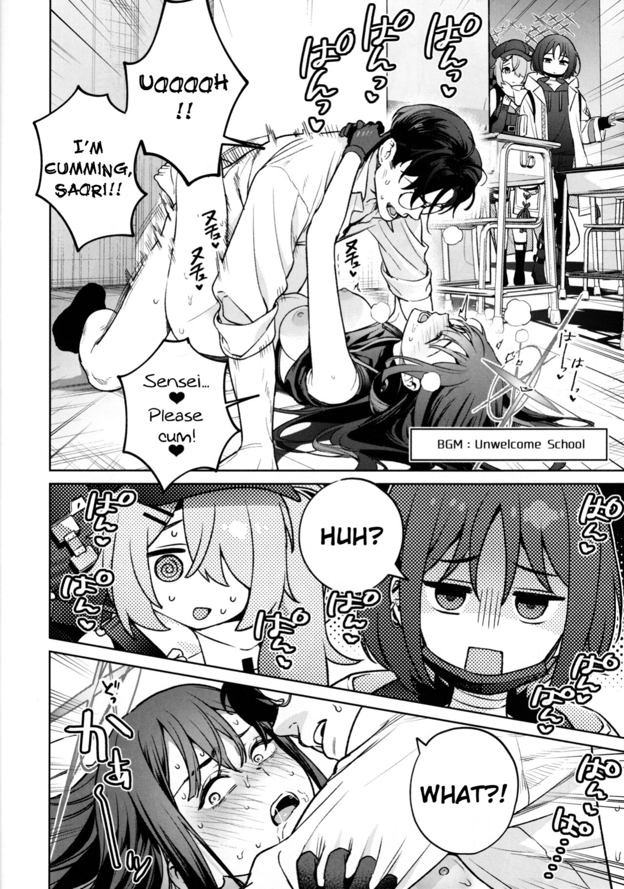 (C101) [Ozitan Yasan (Mameojitan)] Saori to Atsuko ni Obenkyou Oshieru Hon | A Book About Teaching Saori and Atsuko How to Study (Blue Archive) [Douzo Lad Translations]
