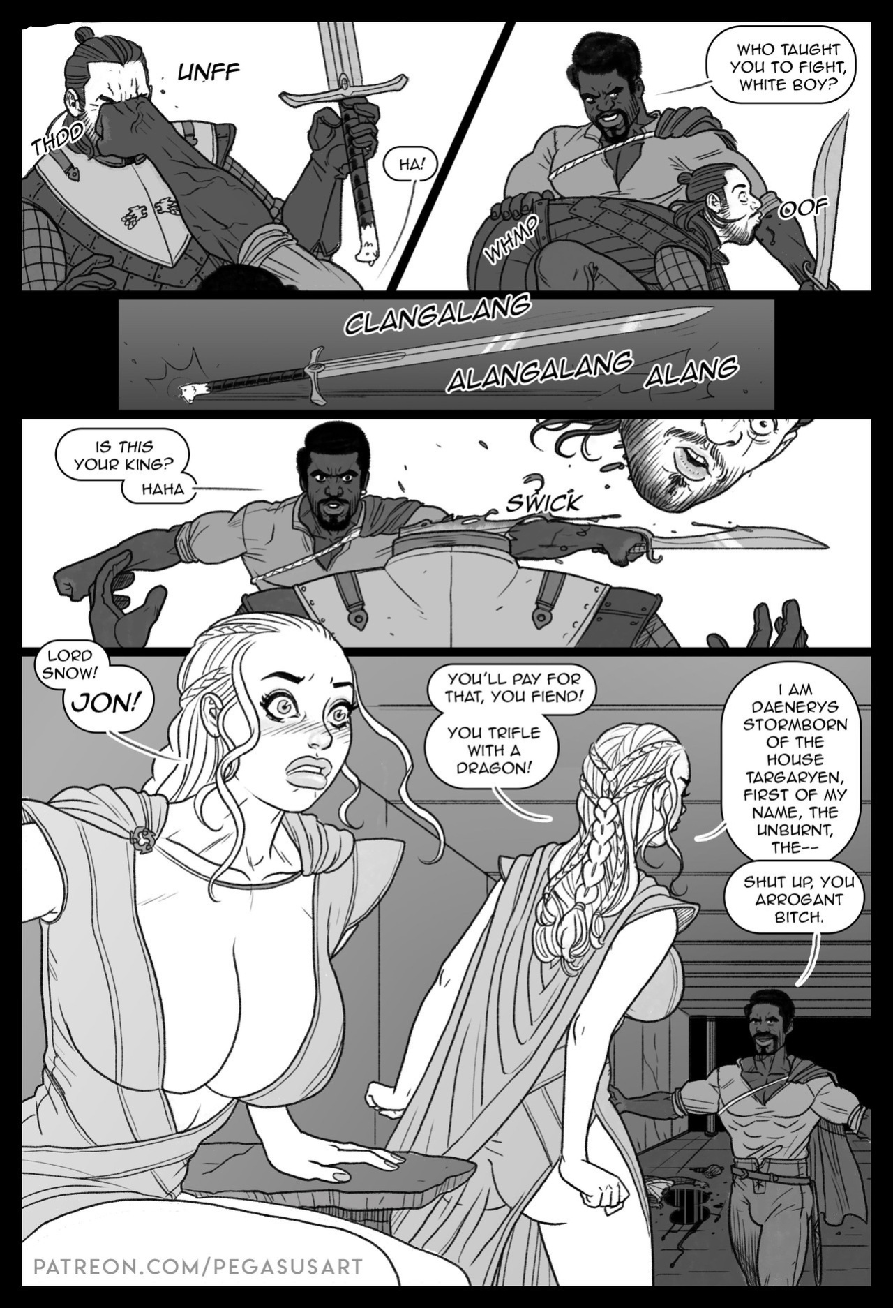 [Pegasus] Game of Thrones - BLACKED 1 - Daenerys Dominated