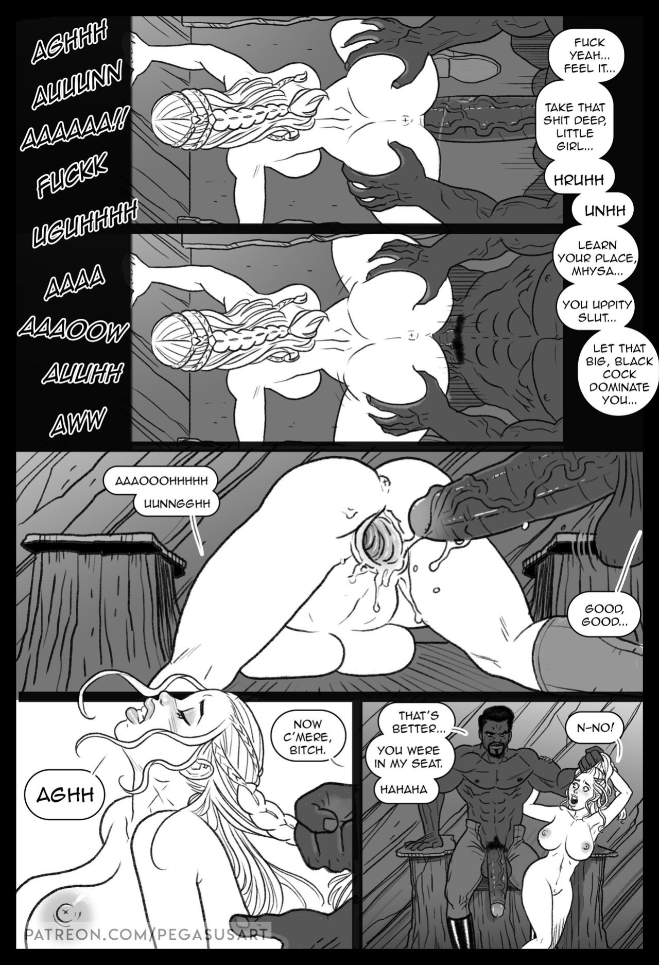 [Pegasus] Game of Thrones - BLACKED 1 - Daenerys Dominated
