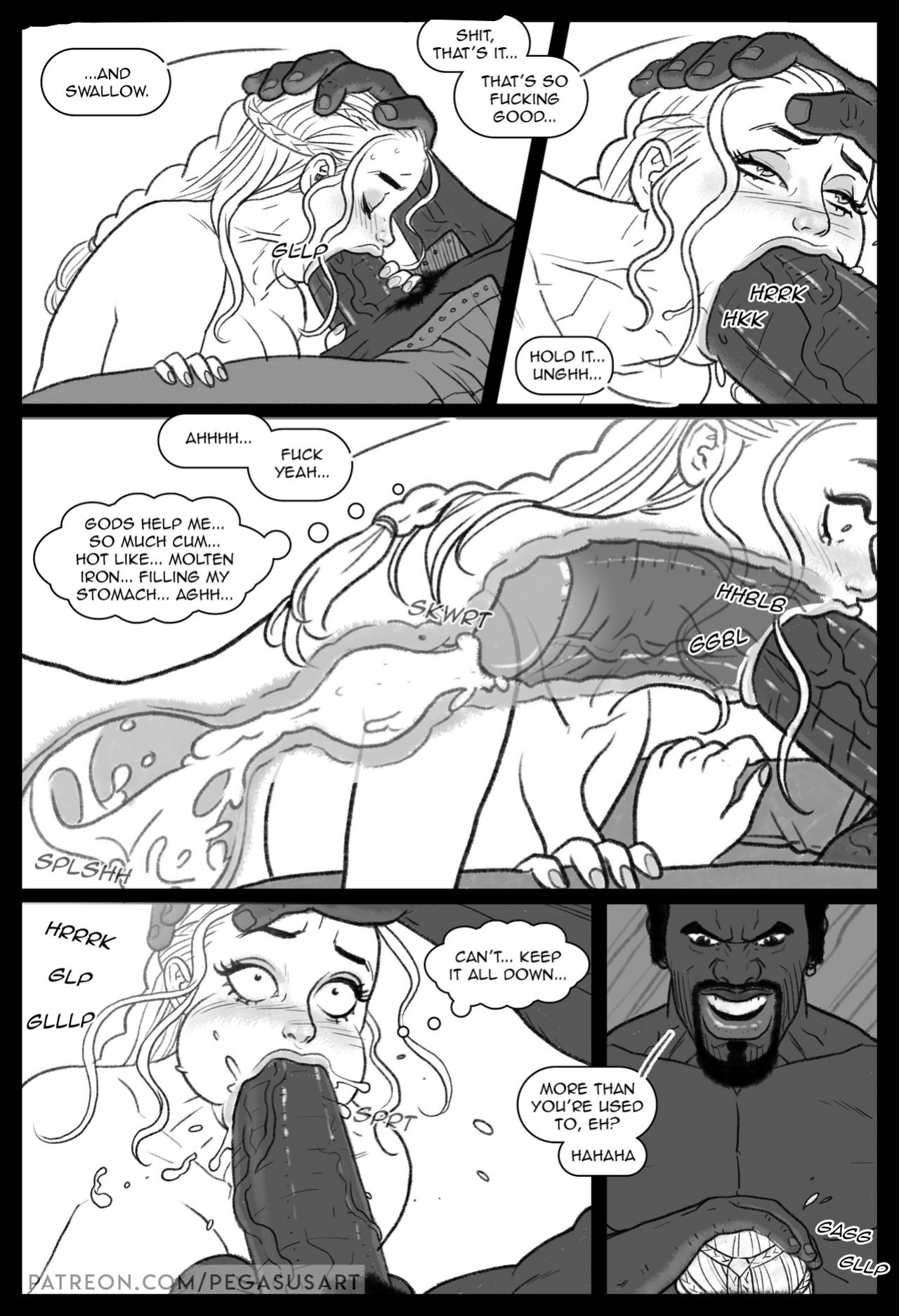 [Pegasus] Game of Thrones - BLACKED 1 - Daenerys Dominated