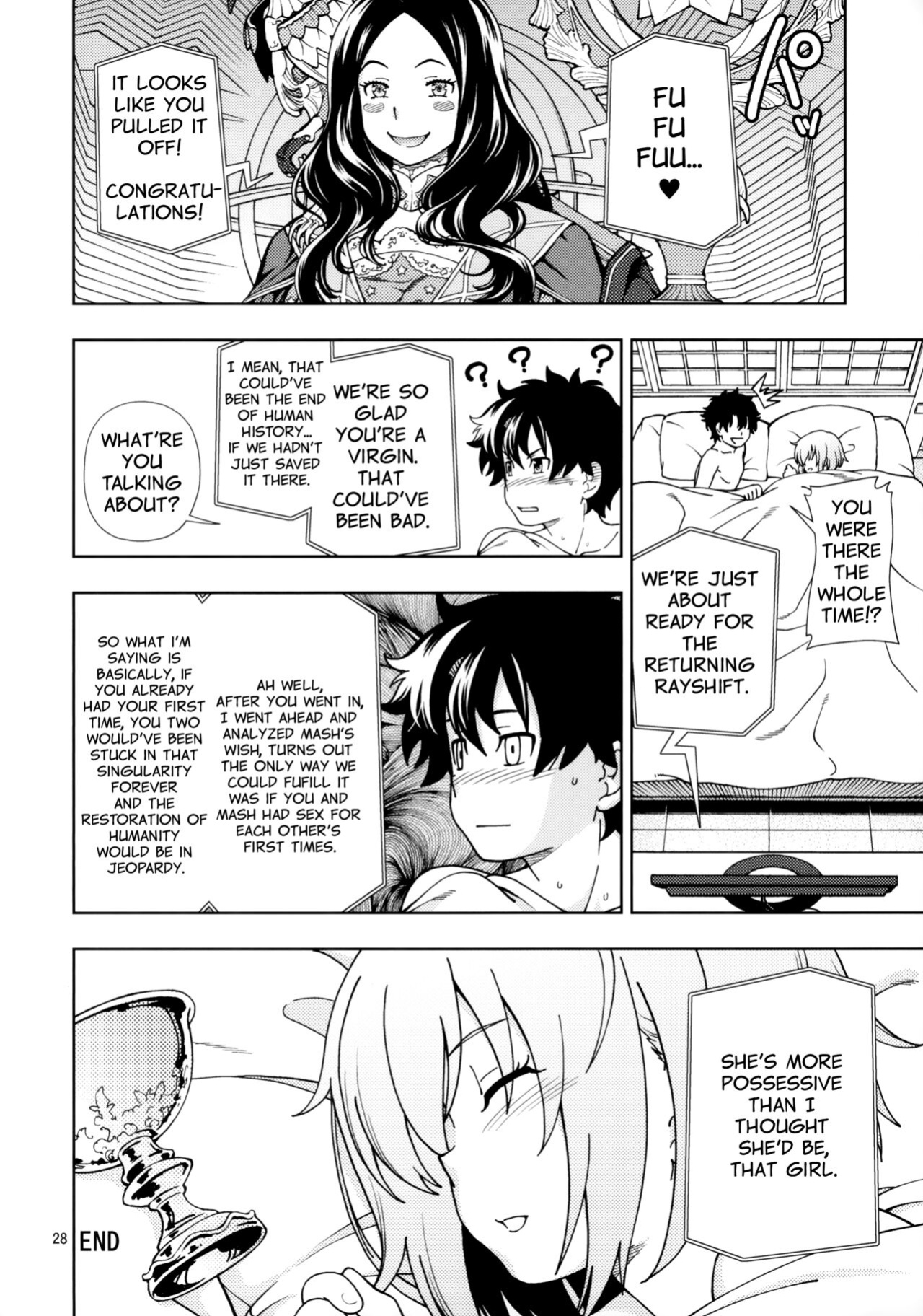 (C92) [Kensoh Ogawa (Fukudahda)] Shoujo Tokuiten | A Girl's Singularity (Fate/Grand Order) [YurikaMoment]