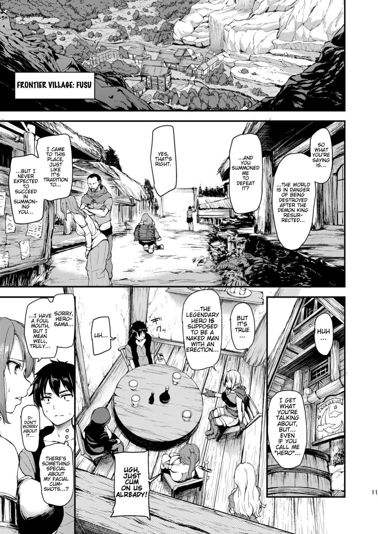 [Shimapan (Tachibana Omina)] Isekai Harem Monogatari Ch.1 [FunnyTL]