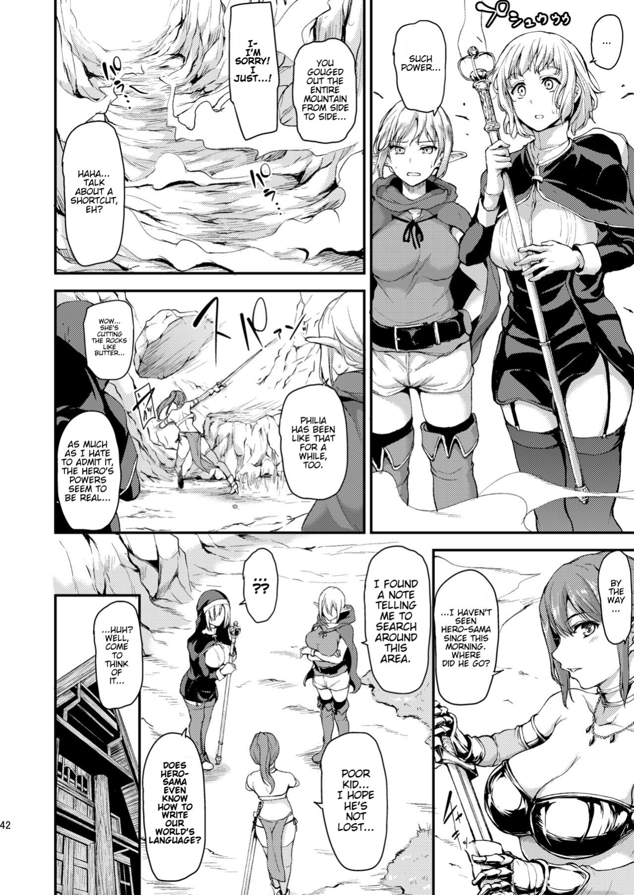 [Shimapan (Tachibana Omina)] Isekai Harem Monogatari Ch.1 [FunnyTL]