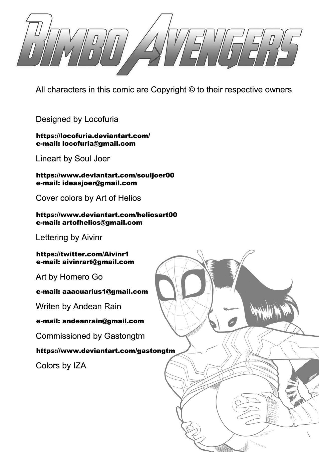 [LOCOFURIA] Bimbo Avengers
