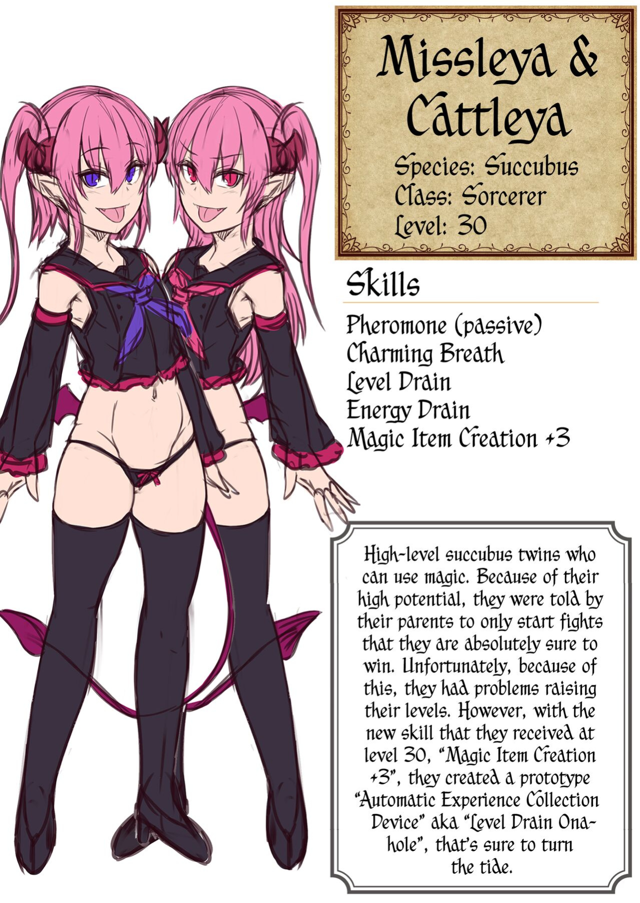 [Blitzkrieg (Moscow)] Futago Succubus to Mahou no Onaho | The Succubus Twins and the Magical Onahole [FemdomScans]