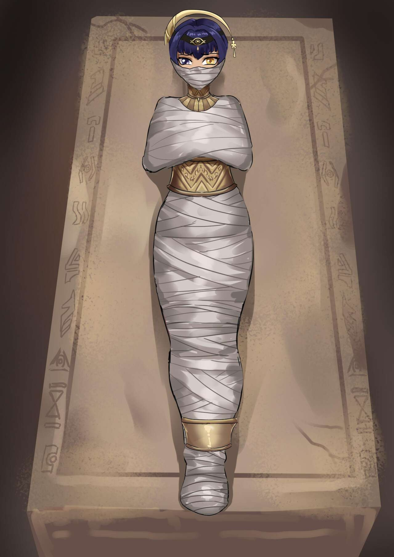 [King] Original_God_Binding_-_Candace_and_Dehya