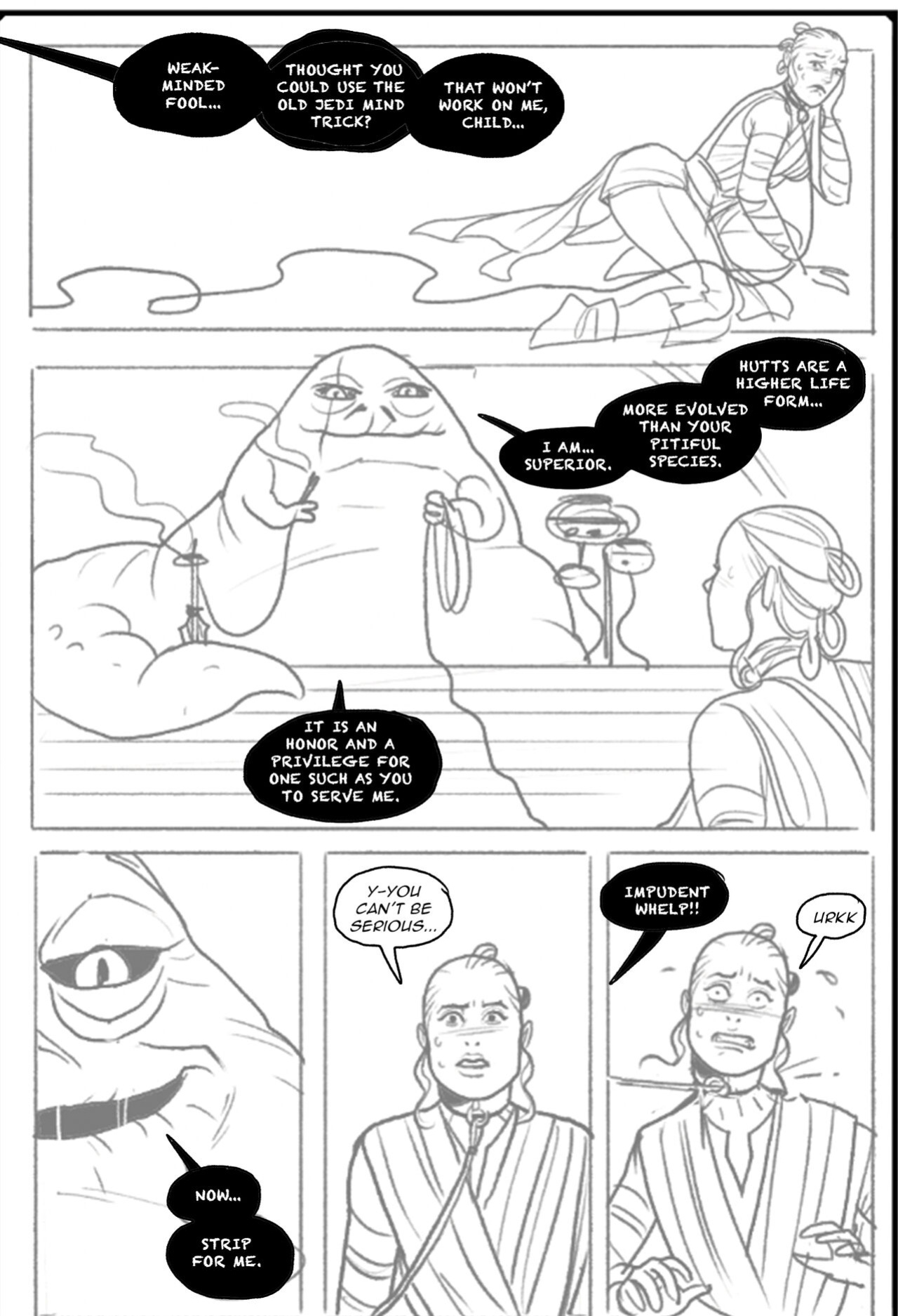 [Pegasus] Rey: Slave of the Hutt [COMPLETED]