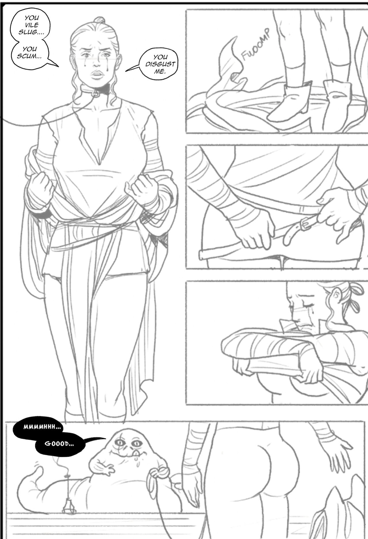 [Pegasus] Rey: Slave of the Hutt [COMPLETED]