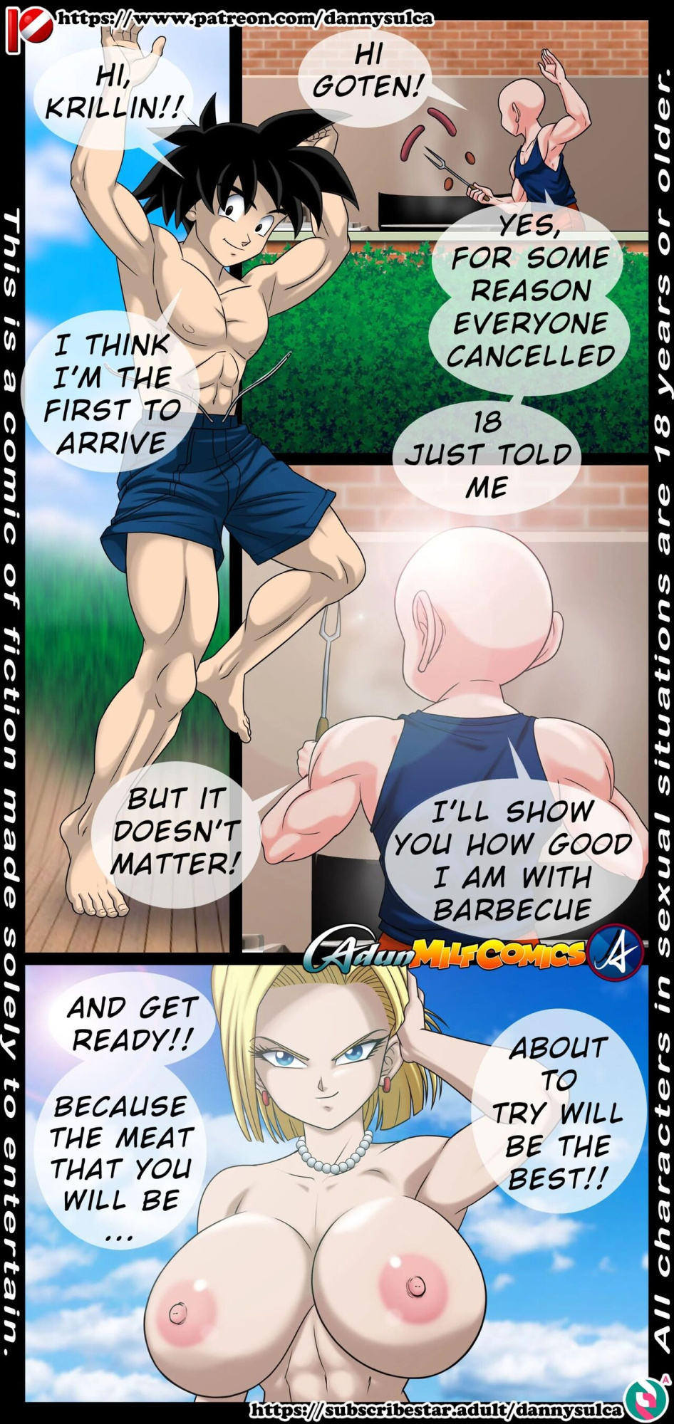 +18's Pool Party (Dragon Ball Z) [Adun | Danny Sulca]