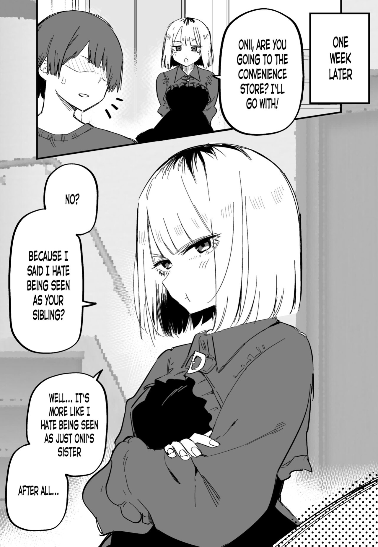 [Kuga Tsuniya] Ore no Koto ga Daikirai na Imouto ga Kowai | My Sister Who Cannot Stand Me Is Scary