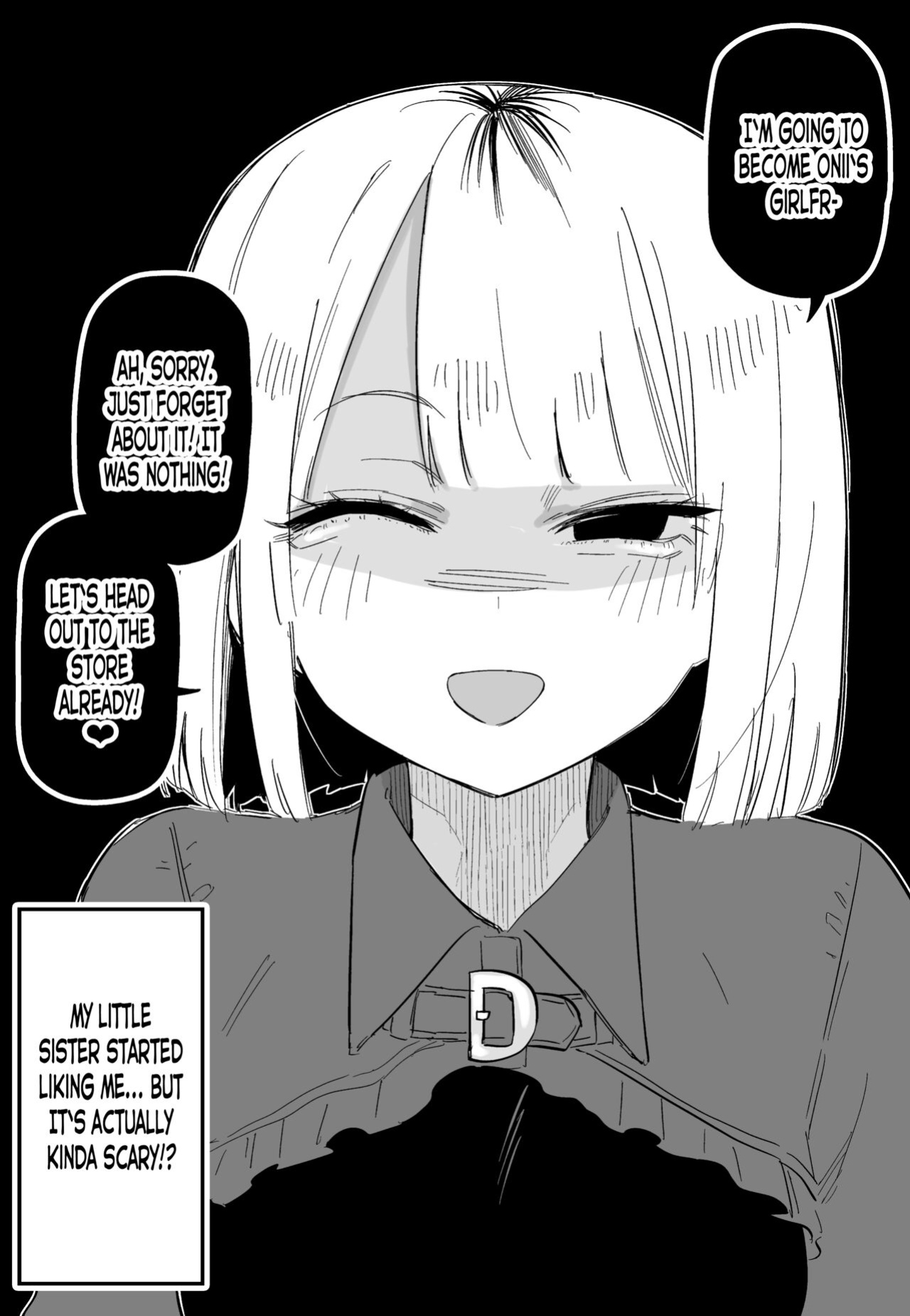 [Kuga Tsuniya] Ore no Koto ga Daikirai na Imouto ga Kowai | My Sister Who Cannot Stand Me Is Scary