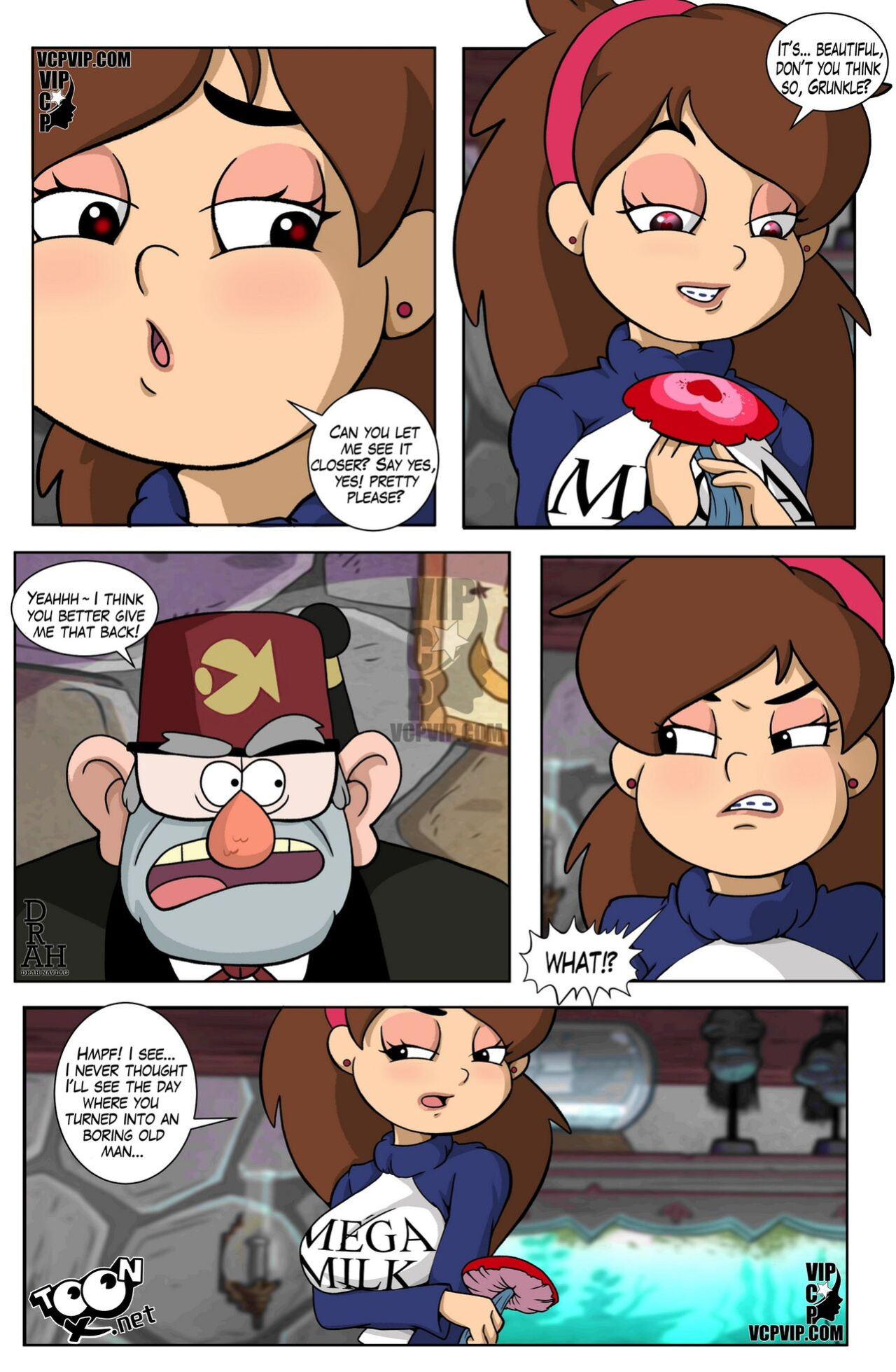 [Drah Navlag] Un Verano de Placer 5 [Gravity Falls] [Kalock]