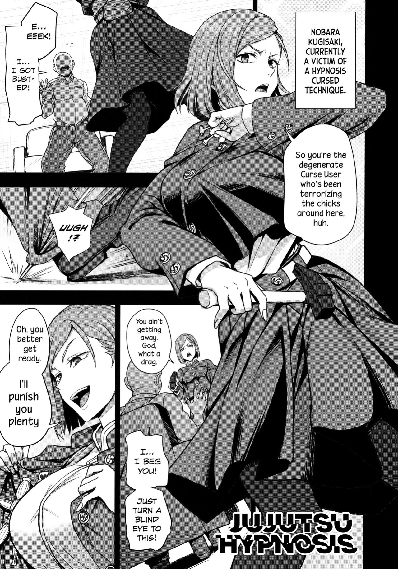 (C99) [50on! (Aiue Oka)] Dakuon -Jujutsu Saimin- | Dakuon -Jujutsu Hypnosis- (Jujutsu Kaisen) [Sloppy Seconds]