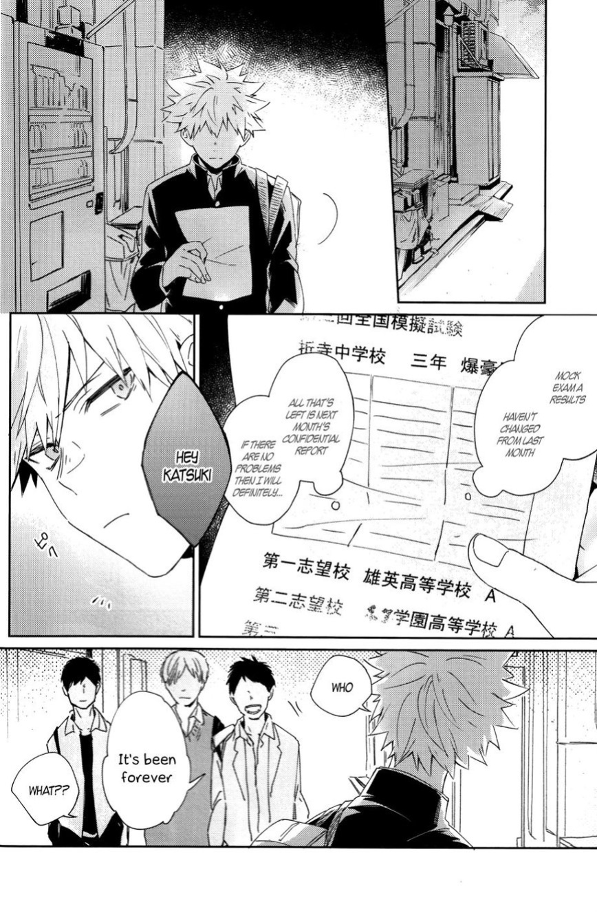 (SUPER27) [Shounen-H (Yuuki)] Boku no Sanso de Ikiteite - Live by my side. (Boku no Hero Academia) [Sudden Happiness Scans]