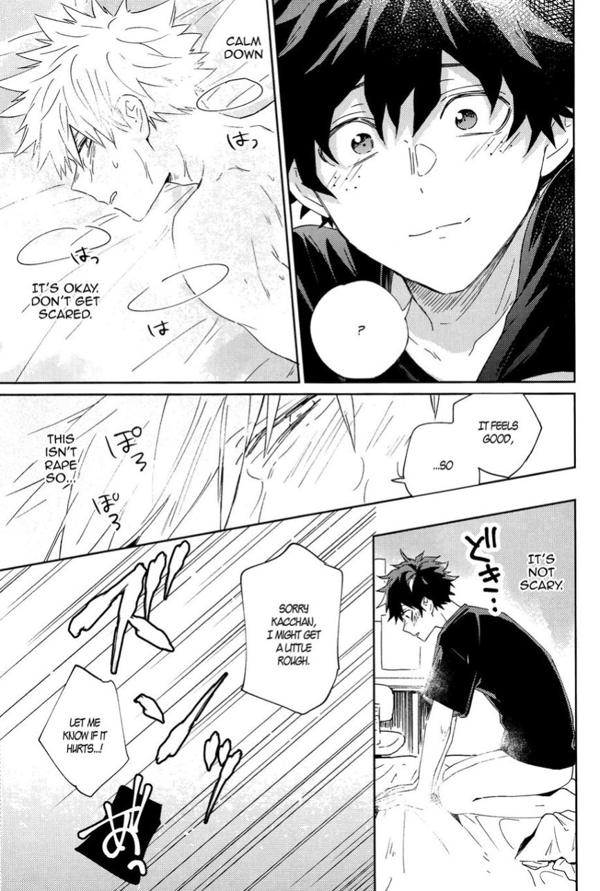 (SUPER27) [Shounen-H (Yuuki)] Boku no Sanso de Ikiteite - Live by my side. (Boku no Hero Academia) [Sudden Happiness Scans]
