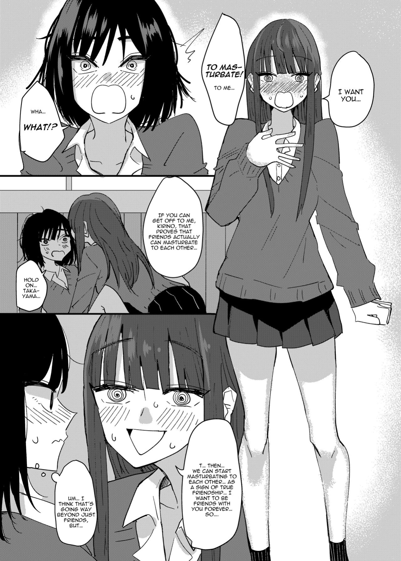 [Aweida] Tomodachi de Onanie Shite Mita Hanashi | A Story About Masturbating To My Friend [IXIA WORKS]