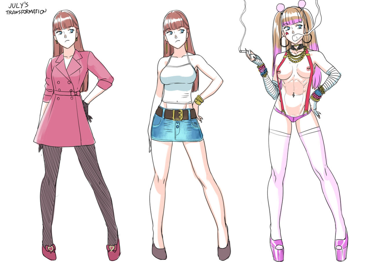 [TEKU] July Transformation Set / Slut Biography
