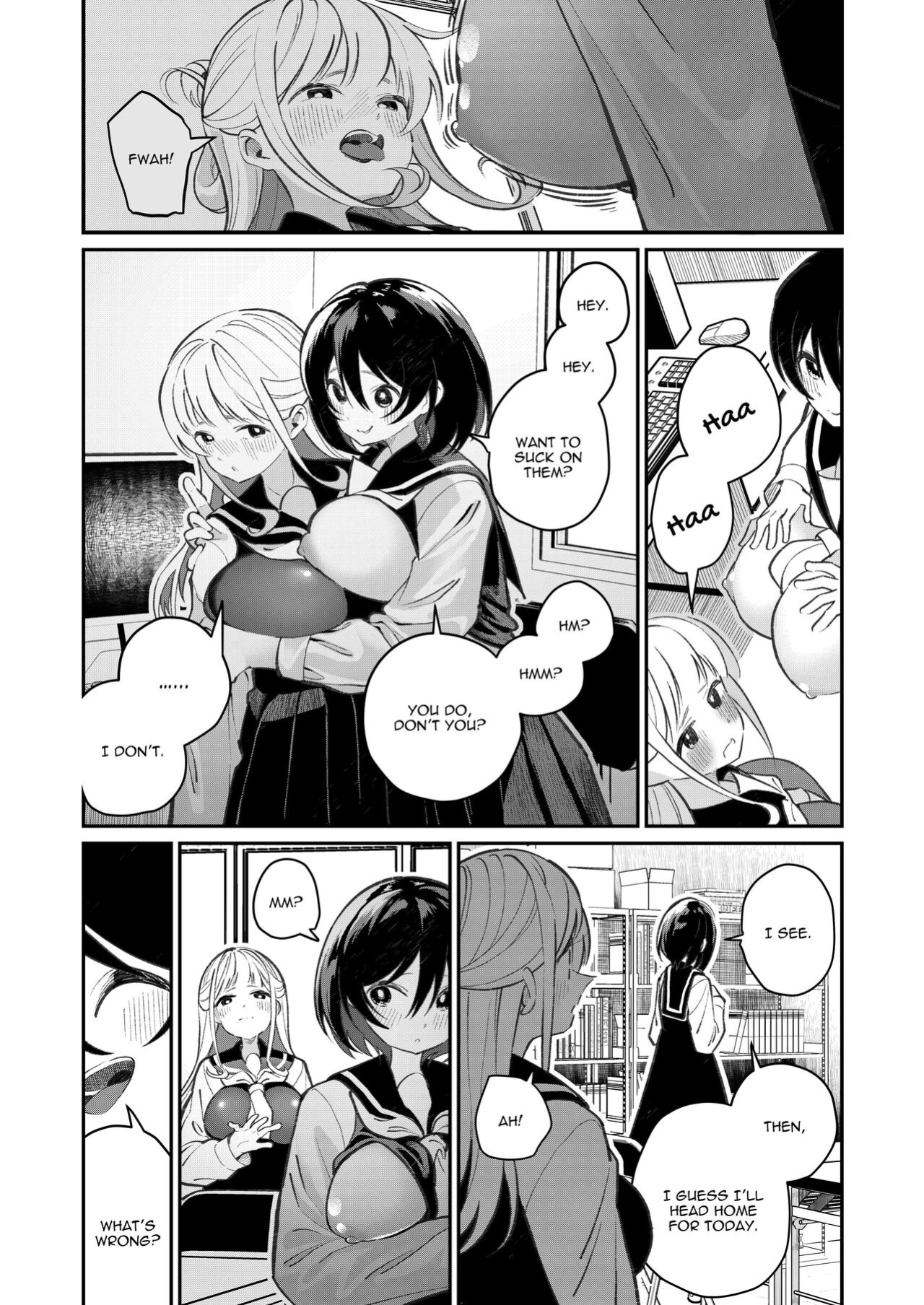 [Shiratama Moti (Various)] Chichichichichichi Oppai Yuri Goudoushi | Titititititty Breasty Lesbian Joint Publication [IXIA WORKS]