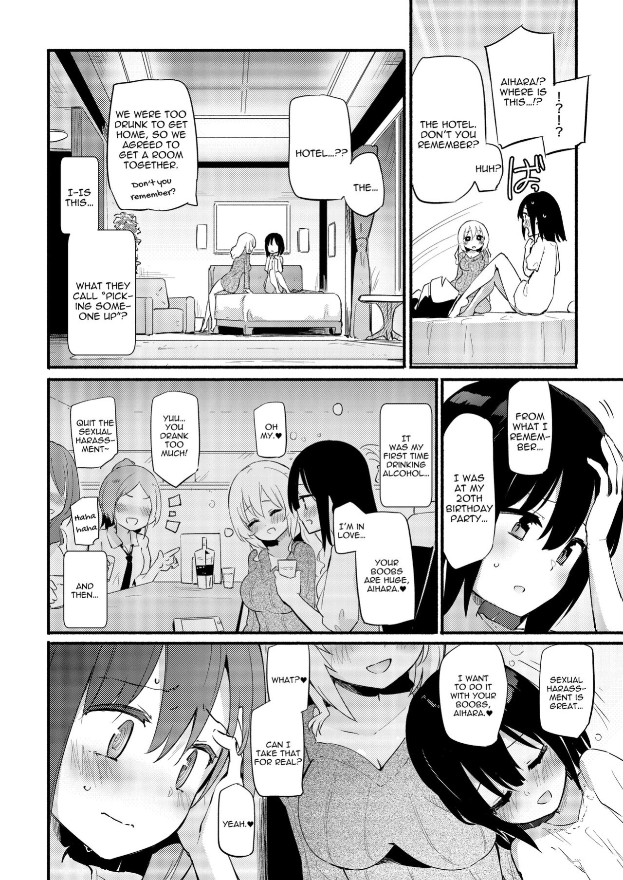 [Shiratama Moti (Various)] Chichichichichichi Oppai Yuri Goudoushi | Titititititty Breasty Lesbian Joint Publication [IXIA WORKS]