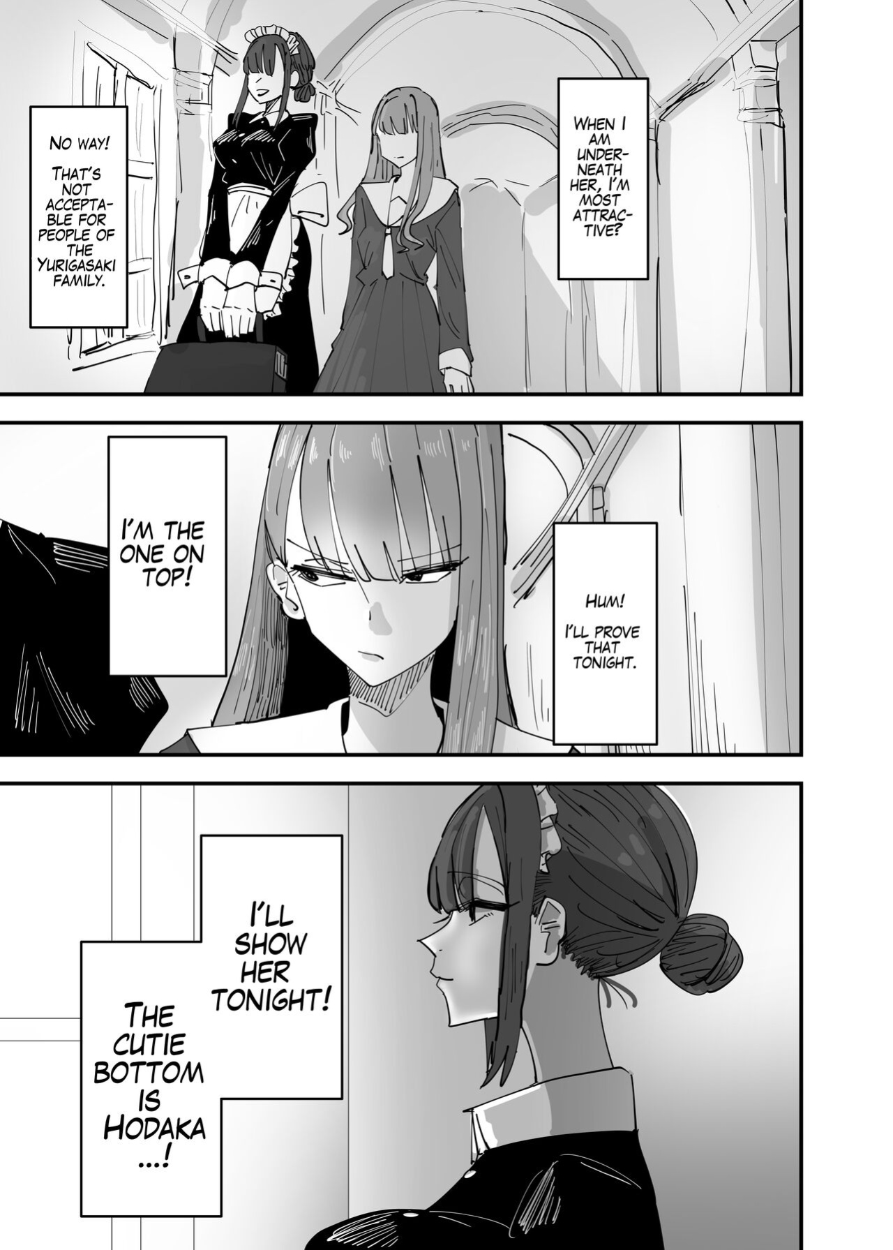 [Aweida] Ijiwaru na Do-S Maid o Wakarasetai Ojou-sama no Hanashi | Rich Girl Wants To Teach Her Sadistic Maid A Lesson [HONYAKU arms]