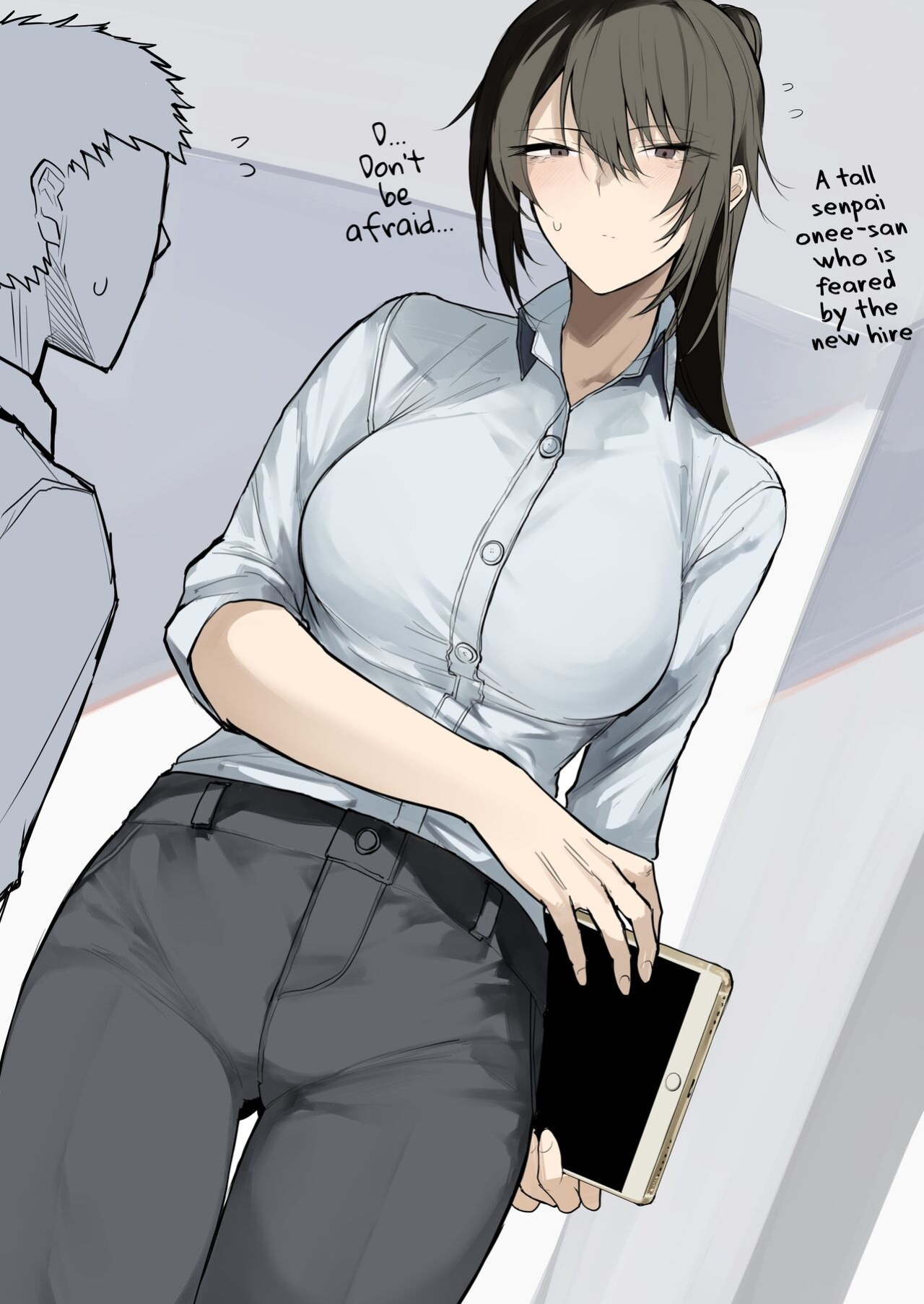 [Okyou] Ookii OL Onee-san no Manga | A Manga About A Big OL Onee-San
