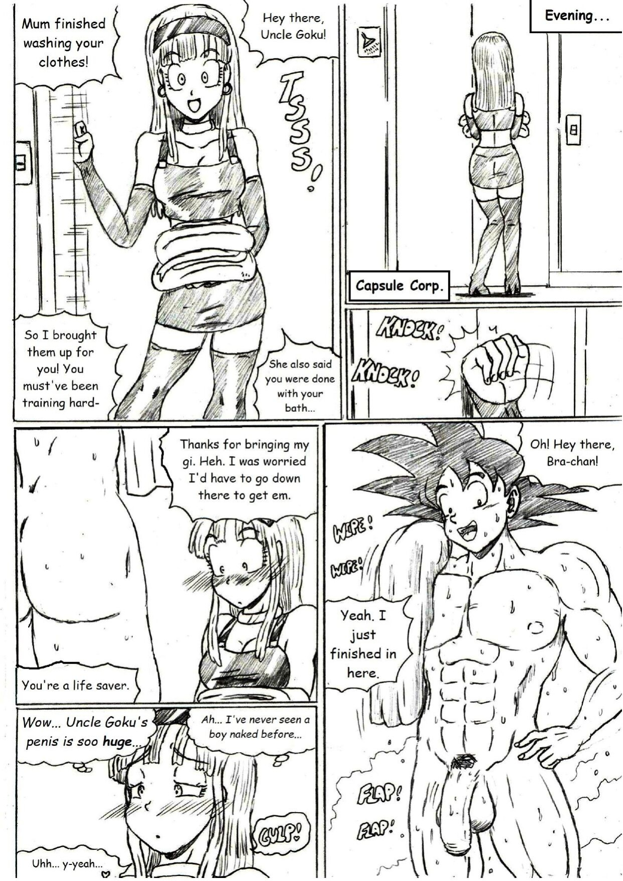 [TheWriteFiction] My Father's Hot Rival (Dragon Ball GT)