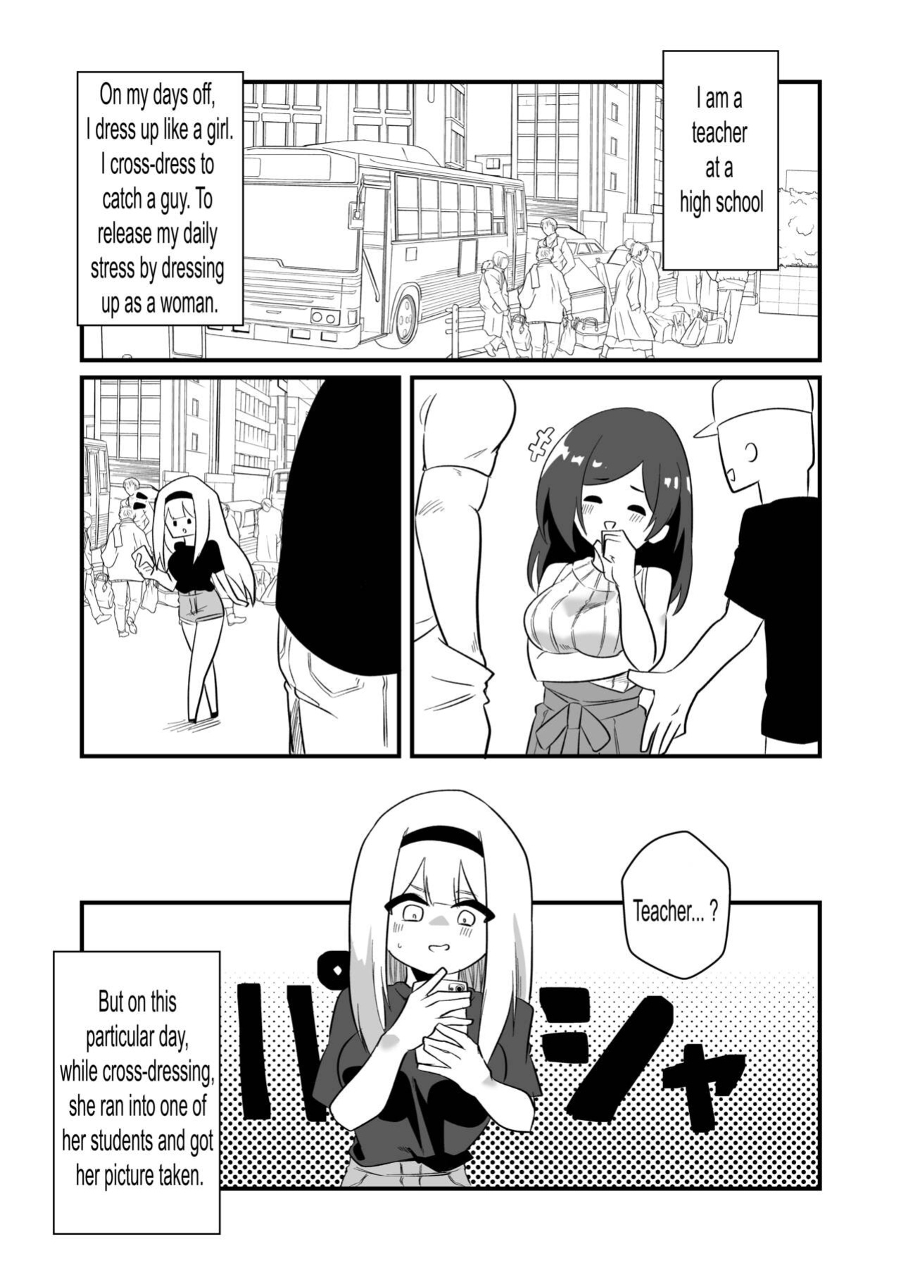 [Niello Kouzan (Niello KYO)] Kyousei Josou Dansei Kyoushi | Forced Transvestite Male Teacher [Signore Kink]