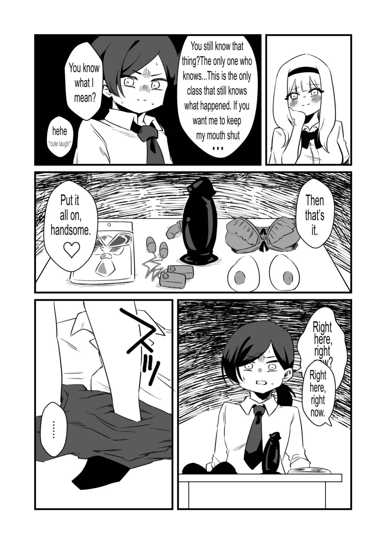 [Niello Kouzan (Niello KYO)] Kyousei Josou Dansei Kyoushi | Forced Transvestite Male Teacher [Signore Kink]