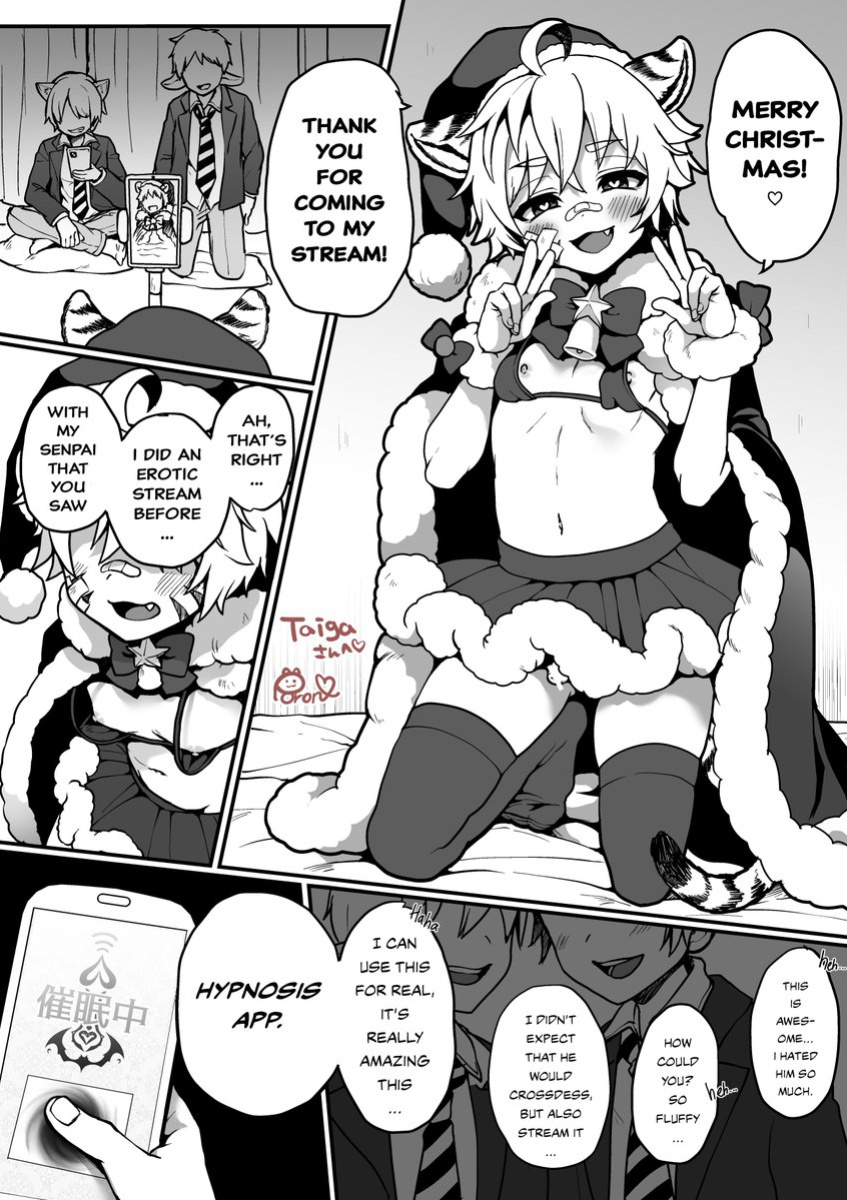 [Poron] Christmas Hen Onanie Haishin Manga | Merry Christmas