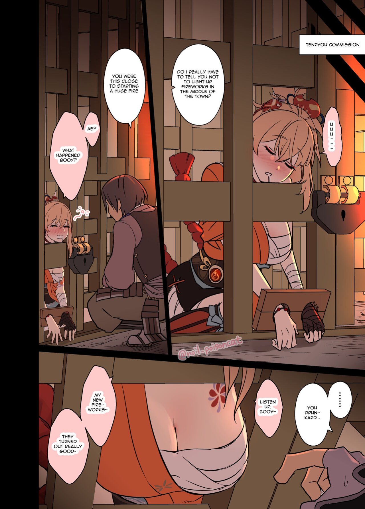[Dokuneko Noil] Deisui Shita Yoimiya ni Warui Koto o Suru Hanashi | A Story Of The Bad Things I Did To A Drunken Yoimiya (Genshin Impact)