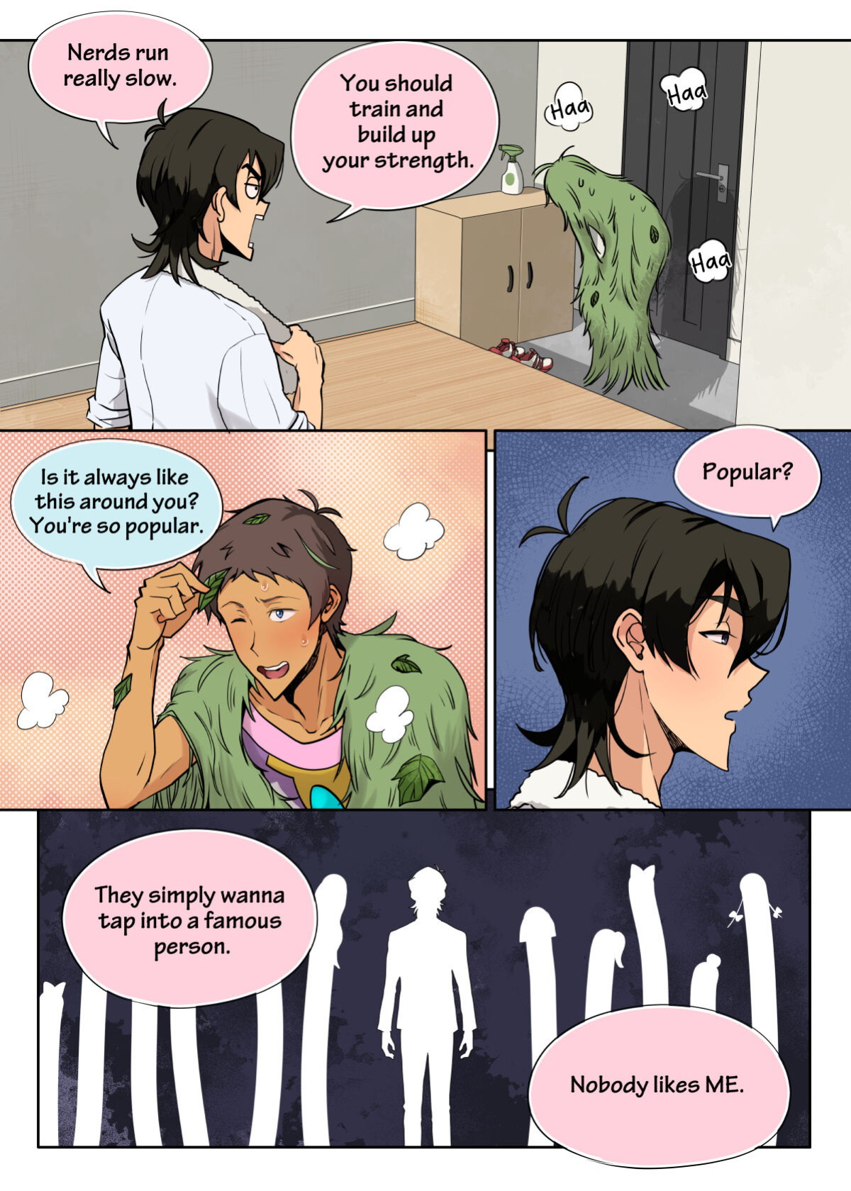 [halleseed] Boyfriend in a skirt (Voltron: Legendary Defender) [英語]